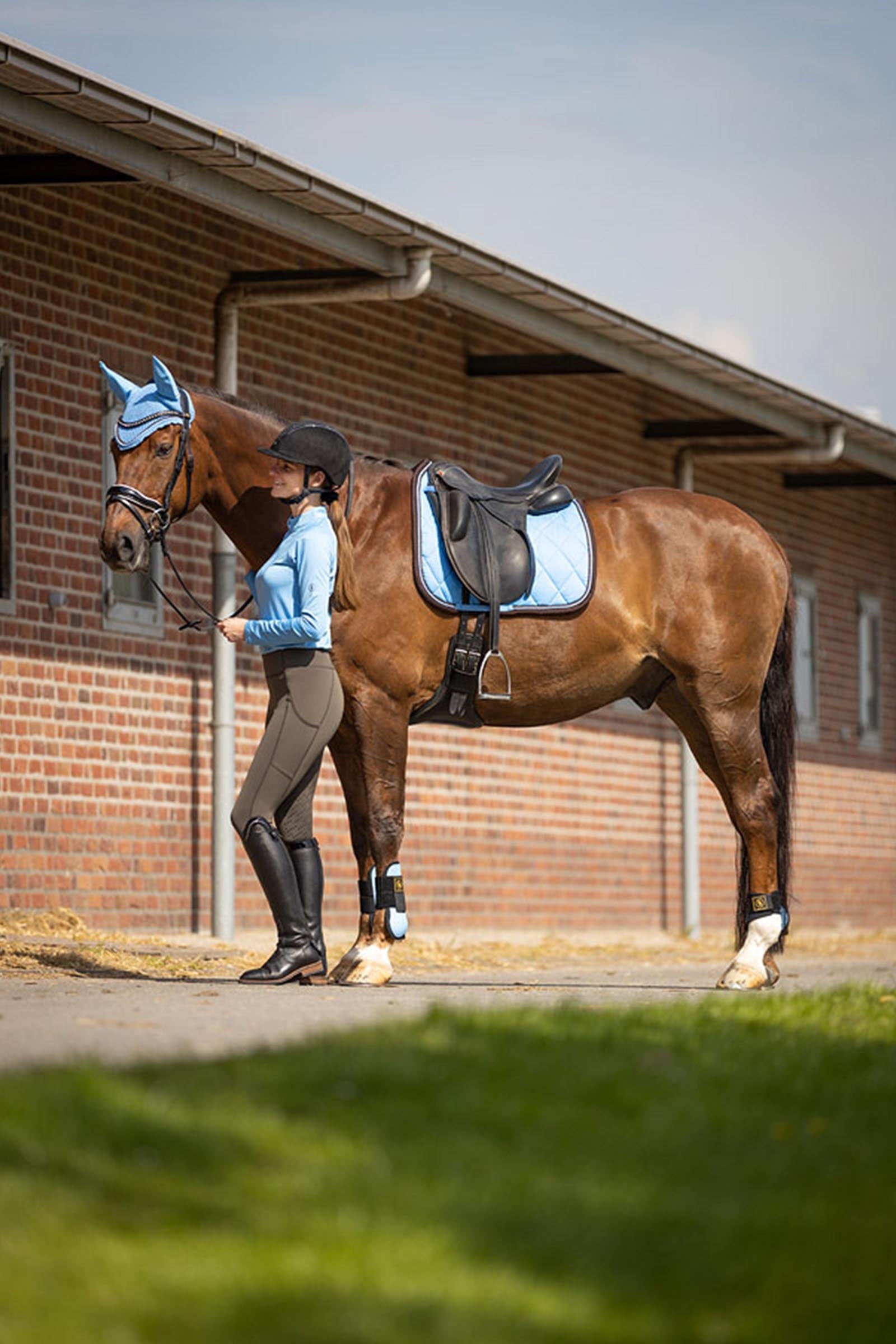 BR Event Non-Elastic Fetlock Boots Leg Protection & Hoof Protection for Horses