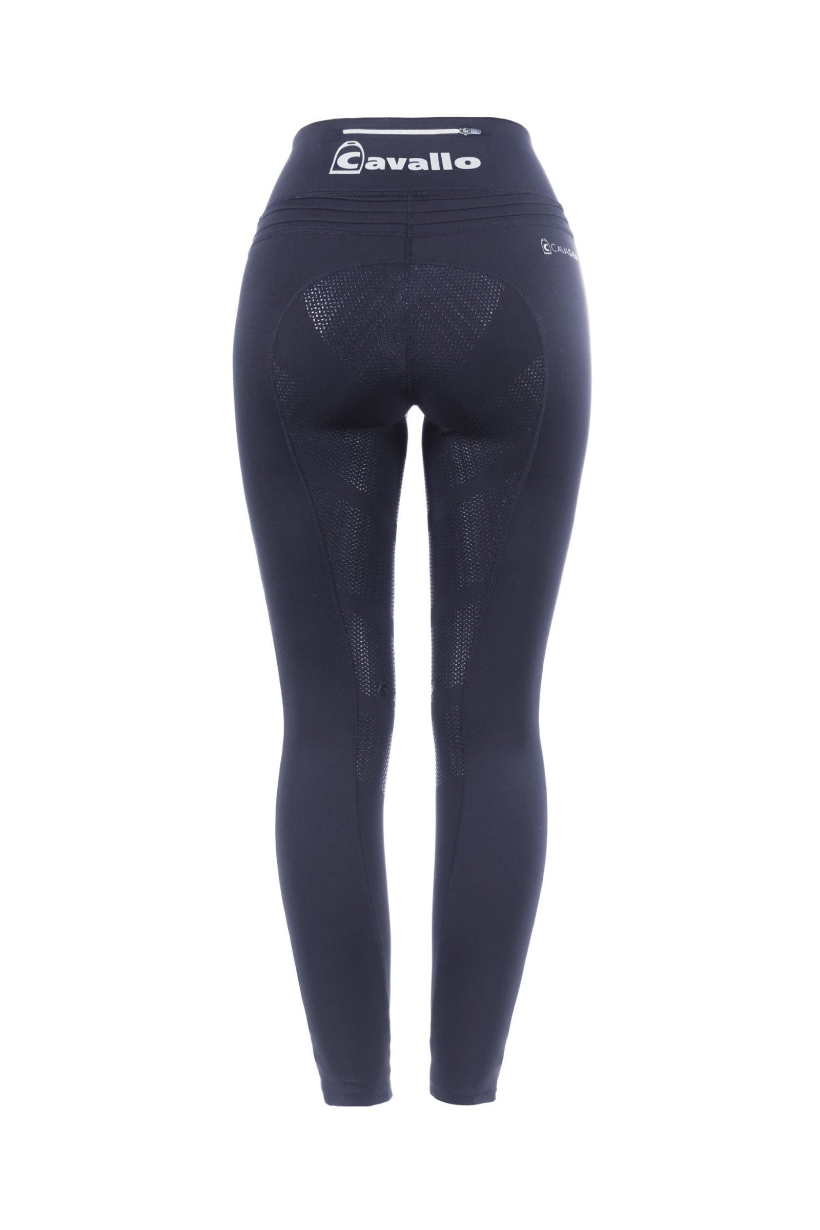 Cavallo CavalLin juniorskie legginsy z pełnym lejem i gripem Womens Breeches