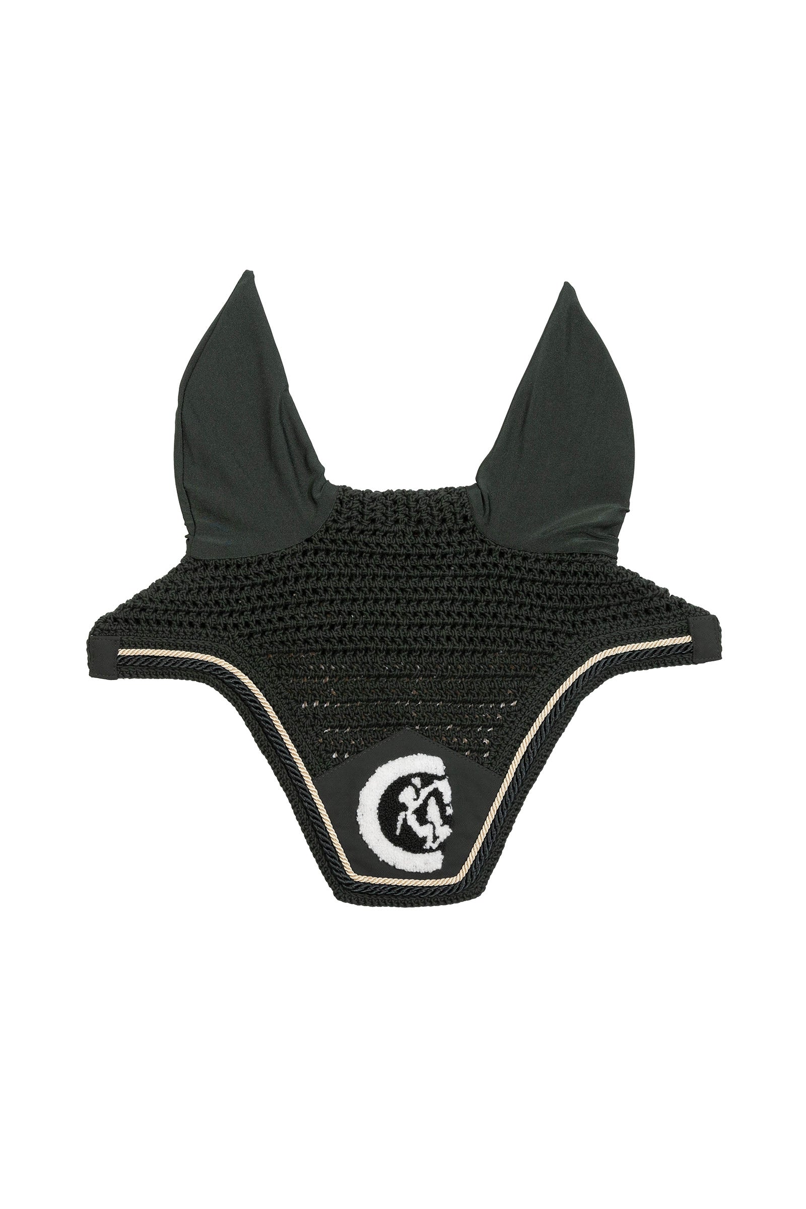 Kentucky Horsewear Fly veil Wellington 3D Logo rope Saddle Pads