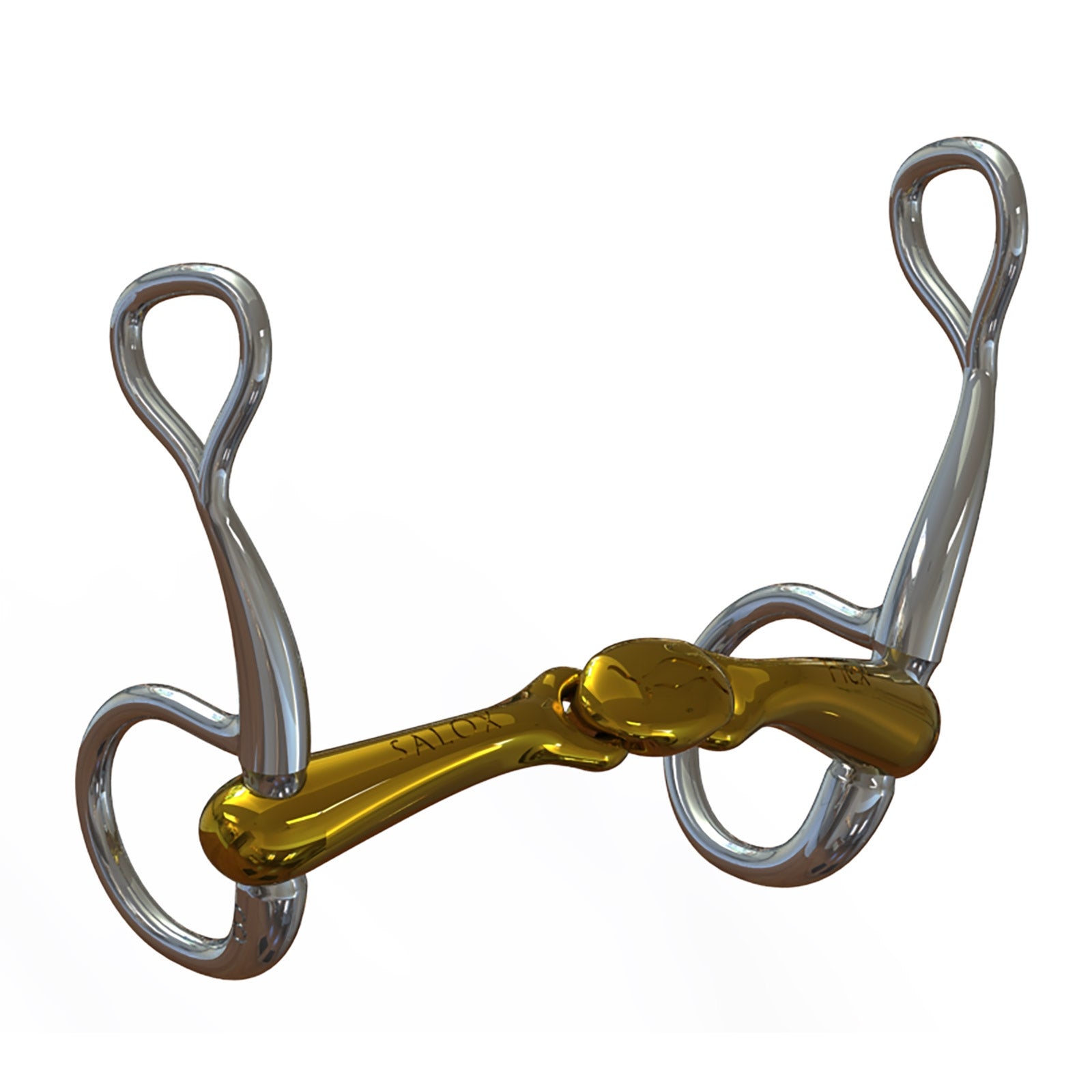 Neue Schule Bits NS Bits Turtle Top z Flex 16mm Baucher Wędzidła