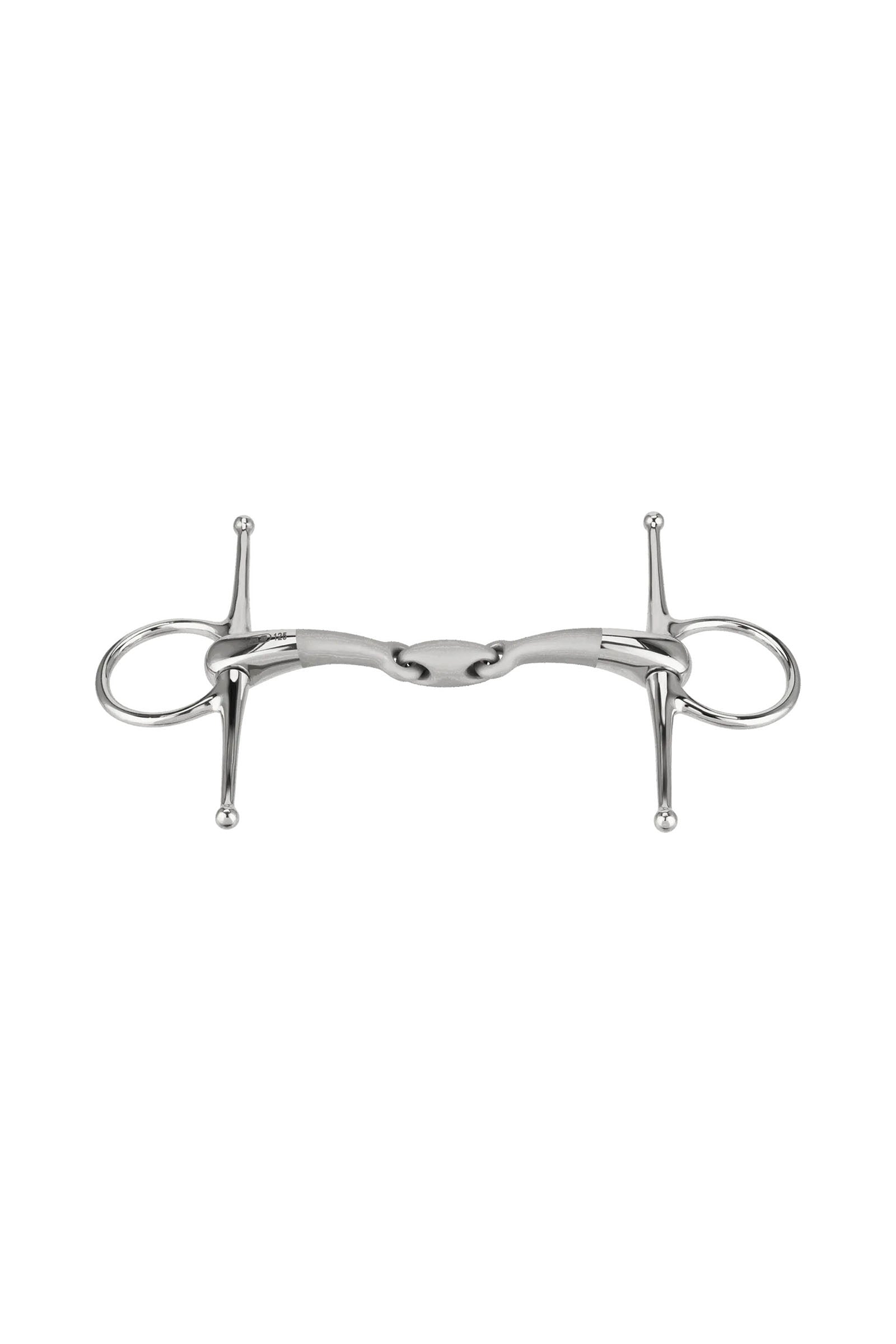 Sprenger Satinox Full Cheek Snaffle 14mm Stainless Steel Double Jointed Horse Bits