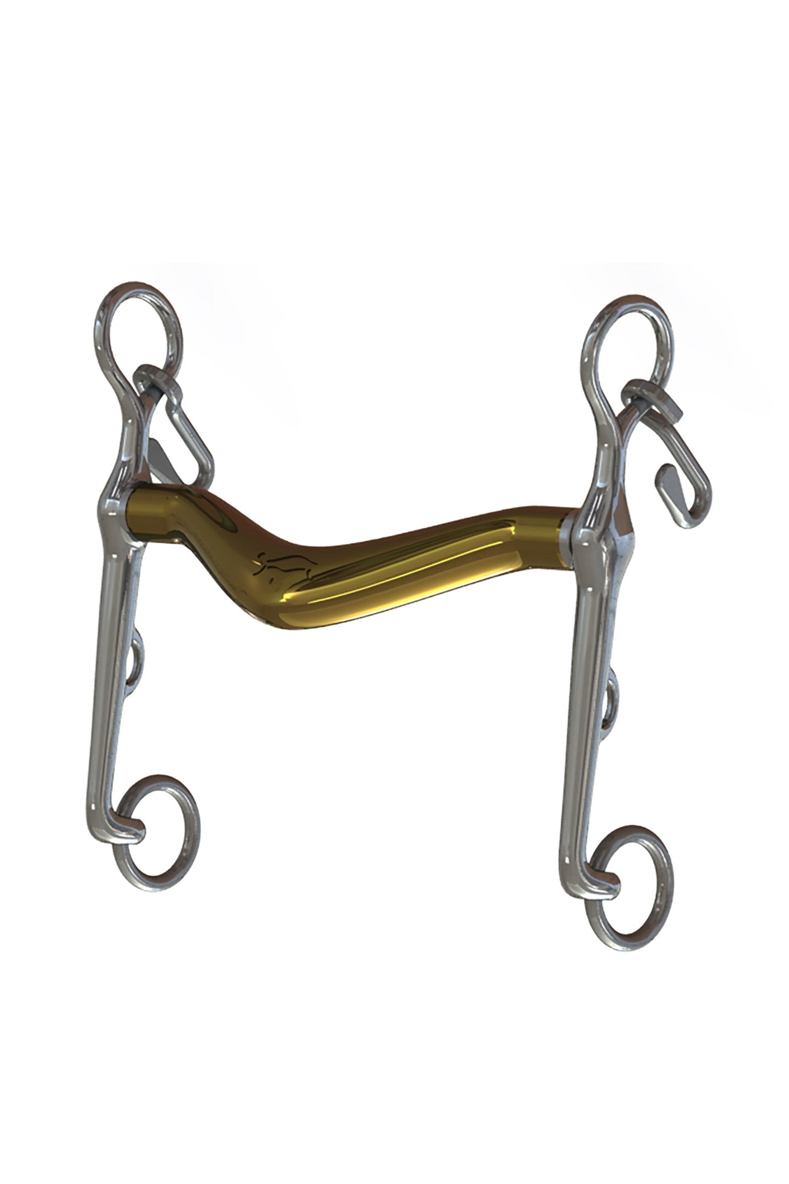 Neue Schule Bits Bity NS Turtle Tilt Weymouth 14mm 7cm Shank Wędzidła