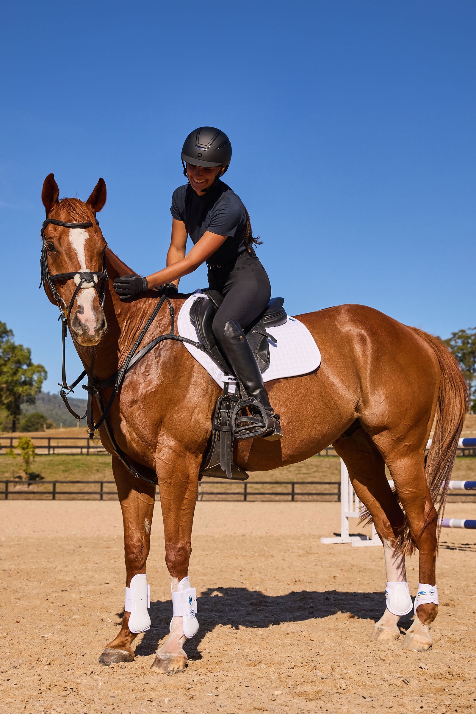 Weatherbeeta Prime Air-Tec Jump Shaped Saddle Pad Saddle Pads