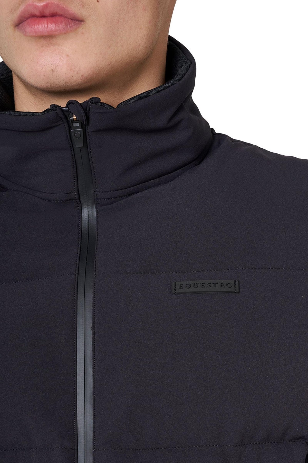 Equestro Men's High-Neck Down Jacket Mens Riding Clothing