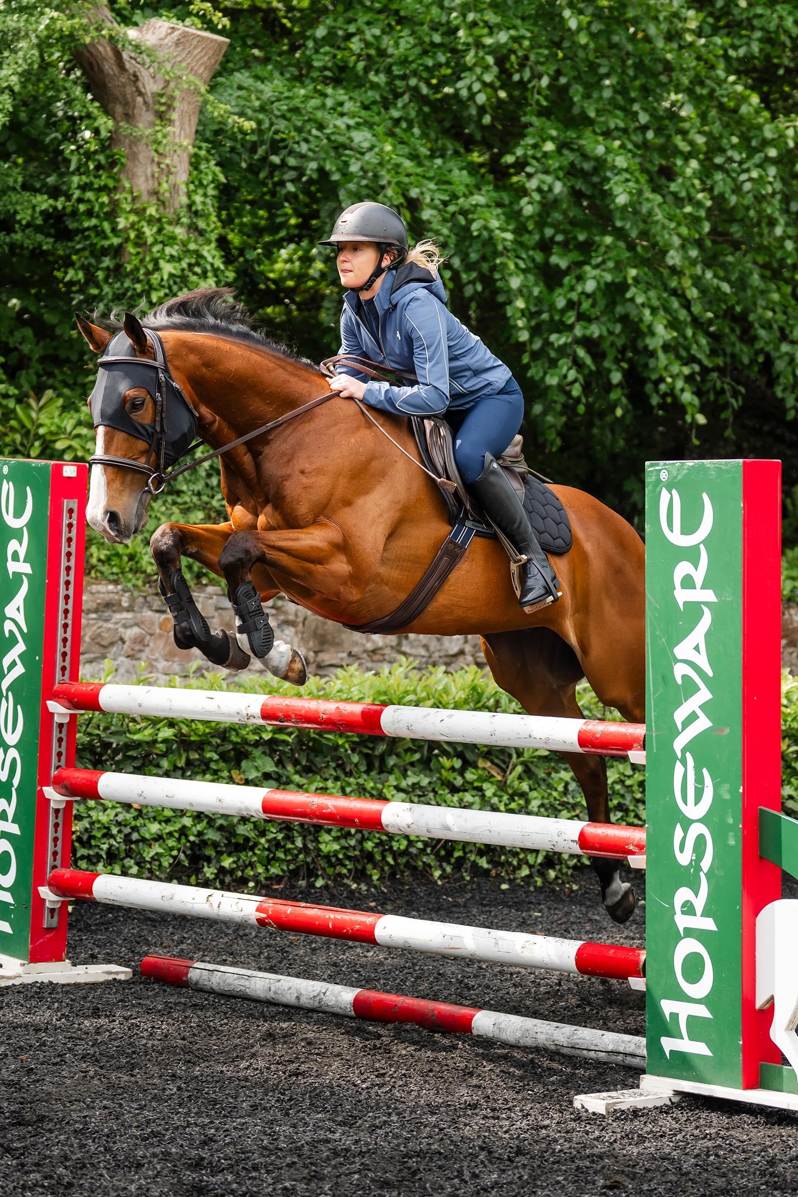 Horseware Ionic Calming Face Mask Antifly Protection for Horses