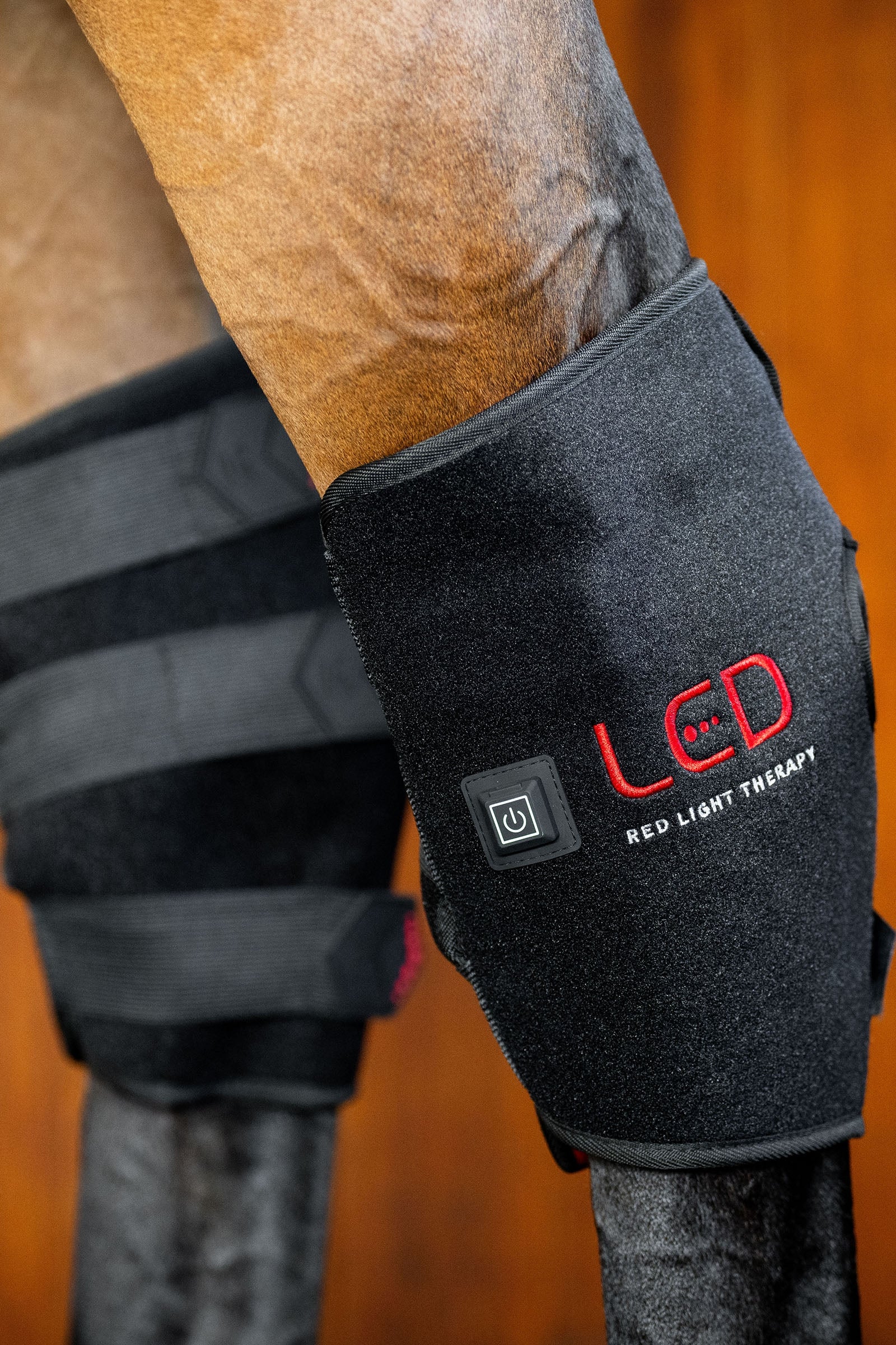 Horseware LED Red Light Therapy Hock Boot (1 pc.) Leg Protection & Hoof Protection for Horses