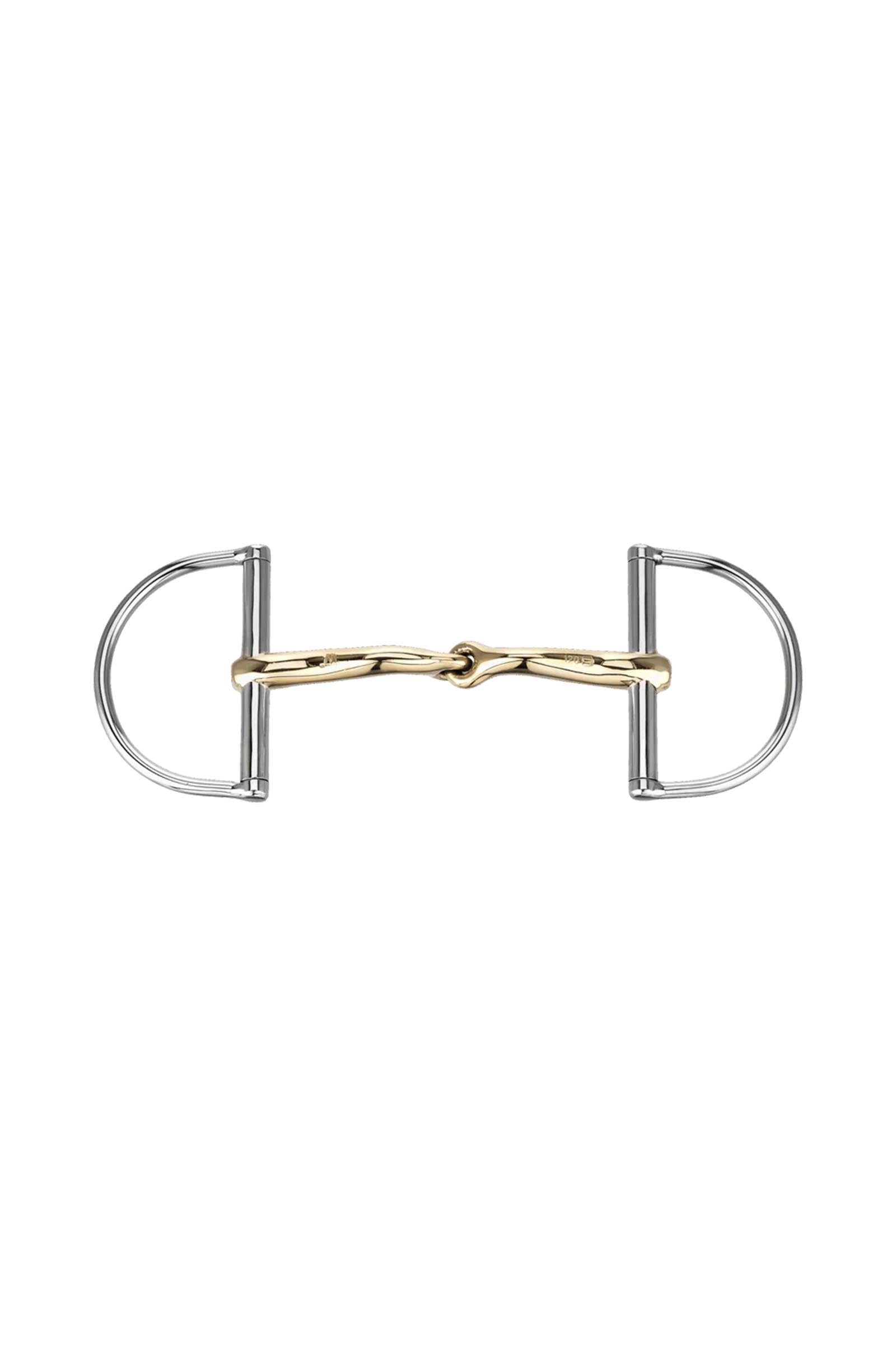 Sprenger KK wędzidło D-ring, pojedynczo łamane, 14 mm, Sensogan Wędzidła