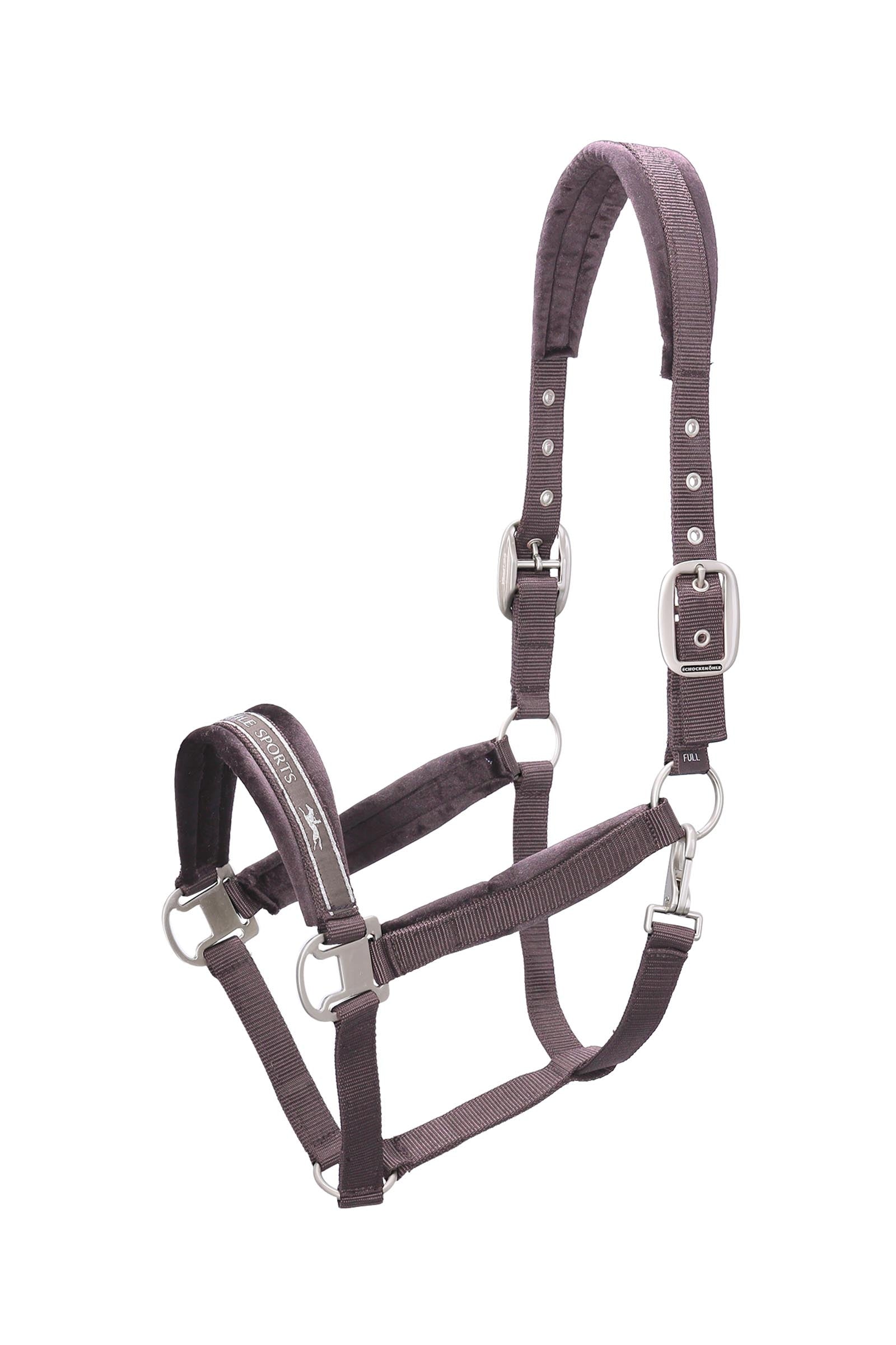 Schockemöhle Sports Halter SP Soft Velvet Style II Kantary i uwiązy