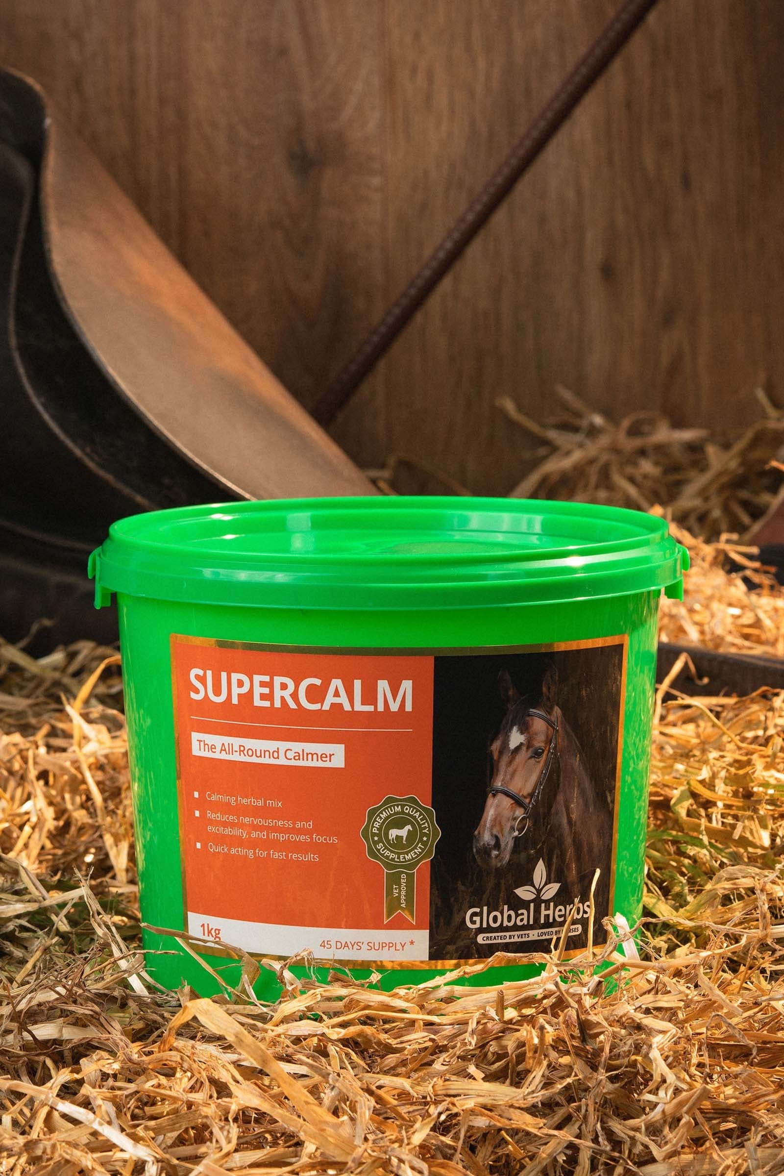 Global Herbs SuperCalm 1kg Horse Feed & Nutrition