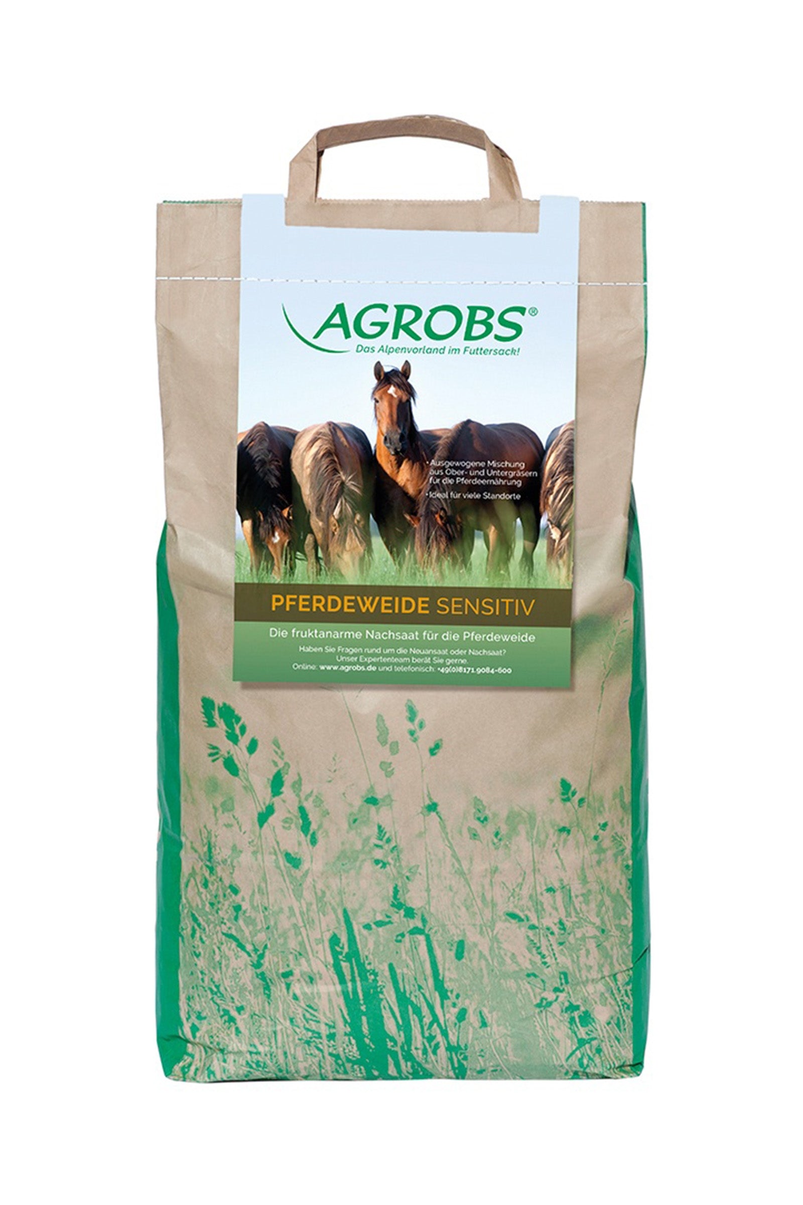 Agrobs Mieszanka do dosiewu na pastwisku dla wrażliwych koni Horse Pasture Sensitive Reseeding 10kg Ogrodzenia elektryczne i wyposażenie