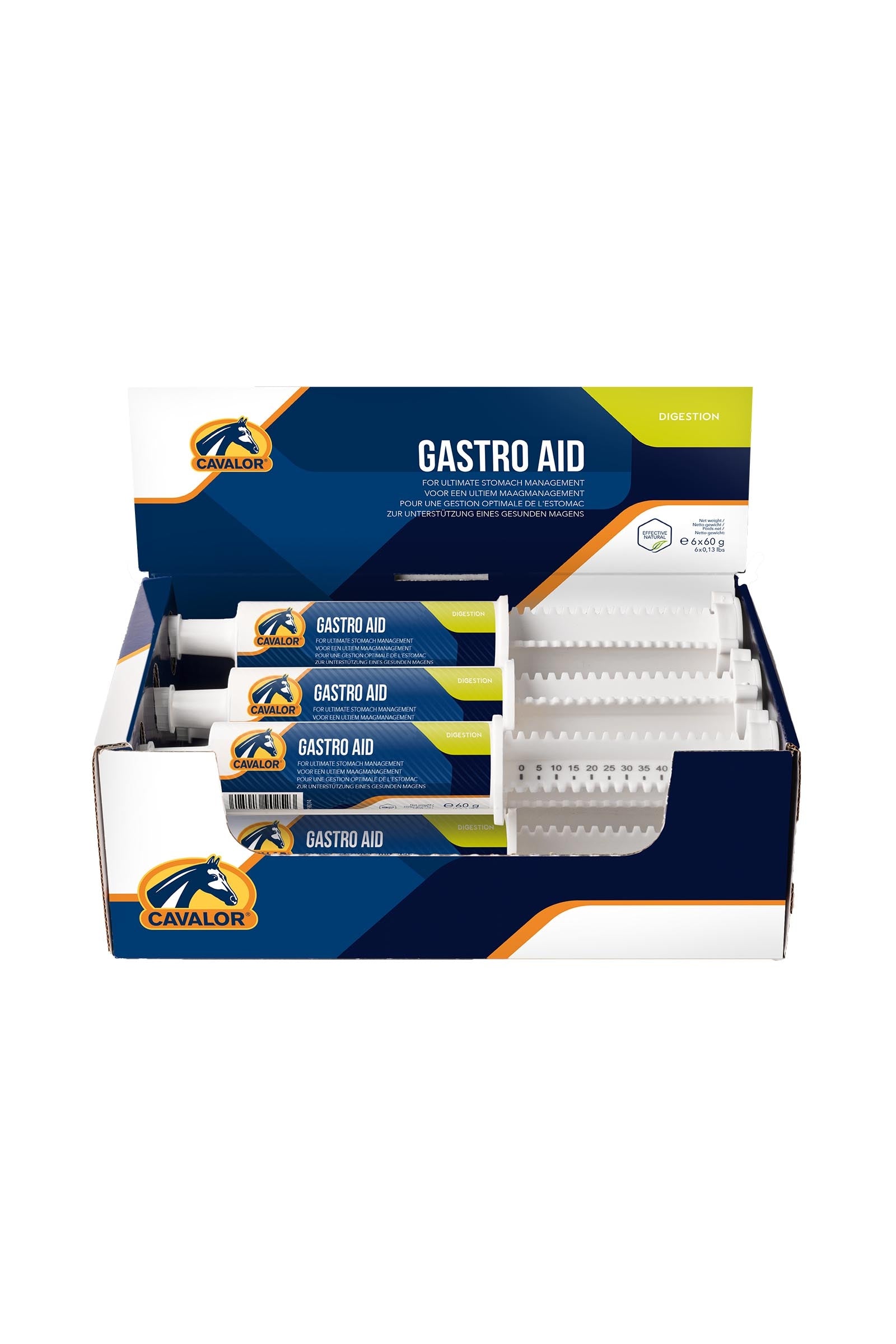 Cavalor Gastro Aid, trawienie, (6 x 60 g) Horse Feed & Nutrition