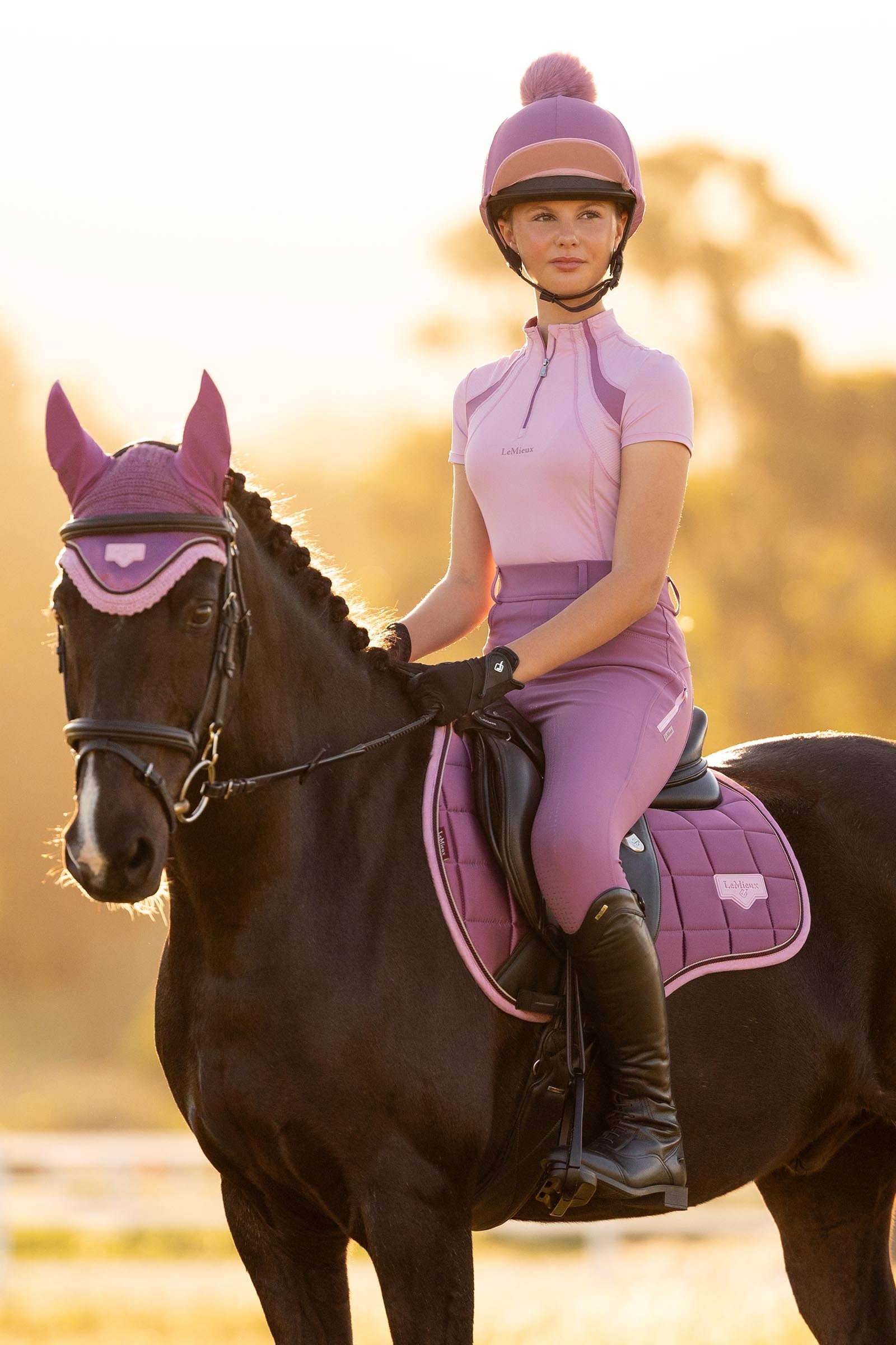 LeMieux Loire Classic Square All Purpose Saddle Pad Saddle Pads