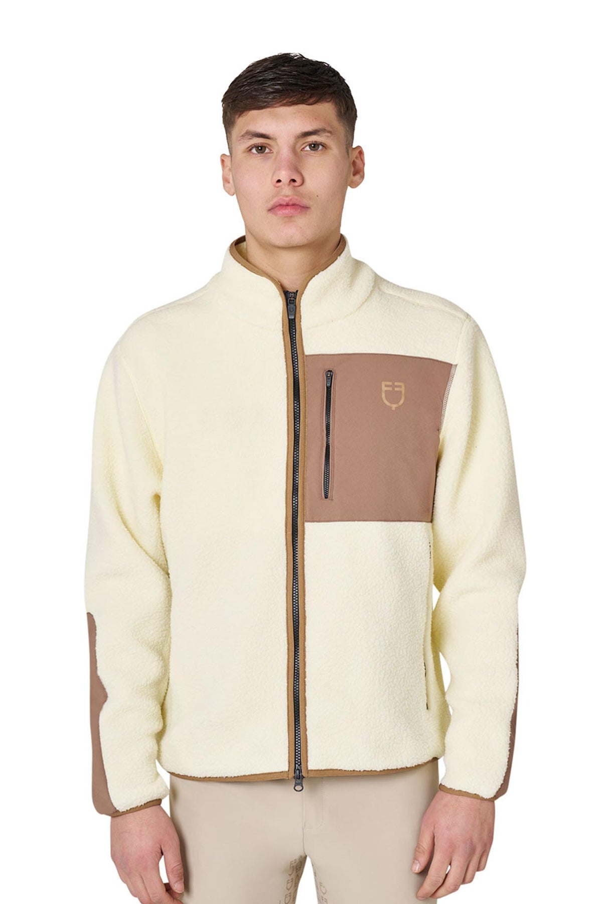 Equestro Men´s Sweatshirt With Front Zip Mens Riding Clothing