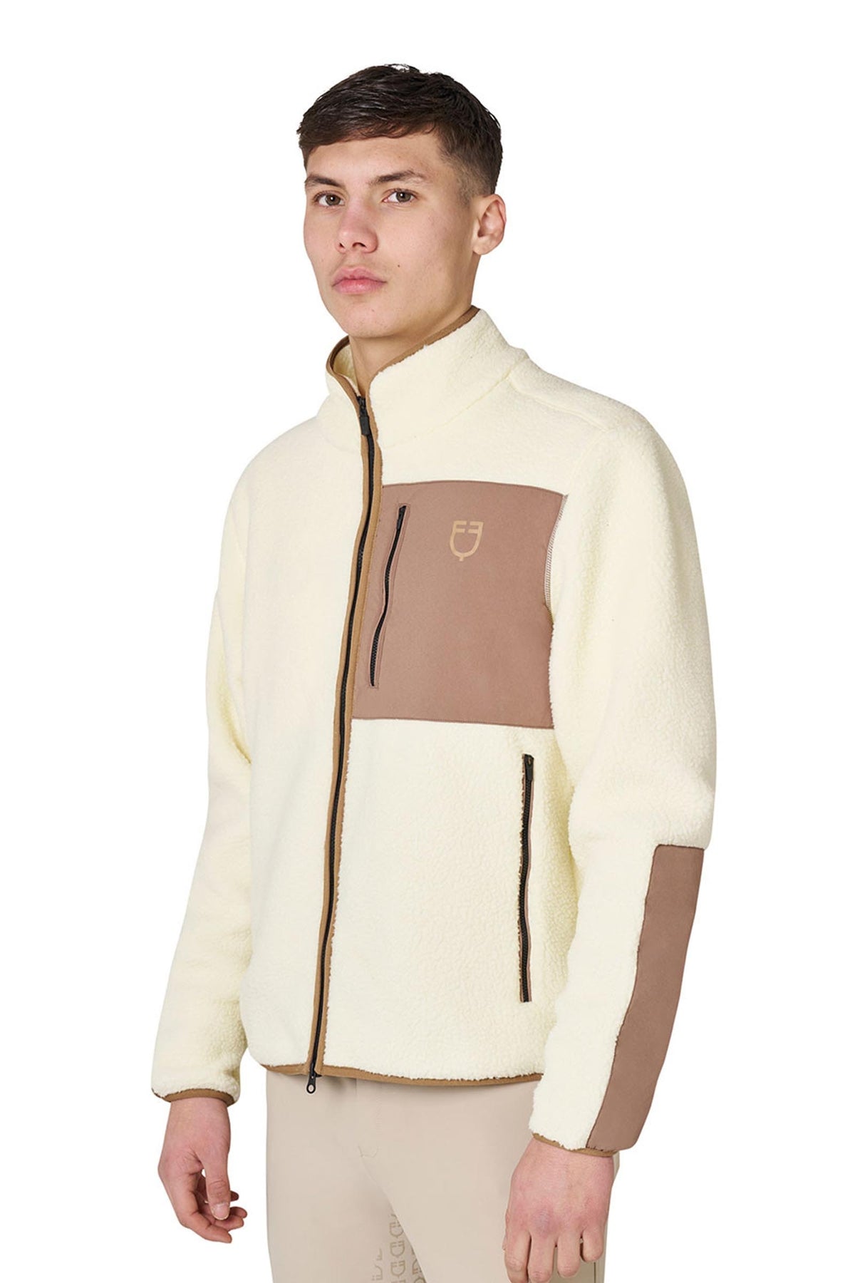 Equestro Men´s Sweatshirt With Front Zip Mens Riding Clothing