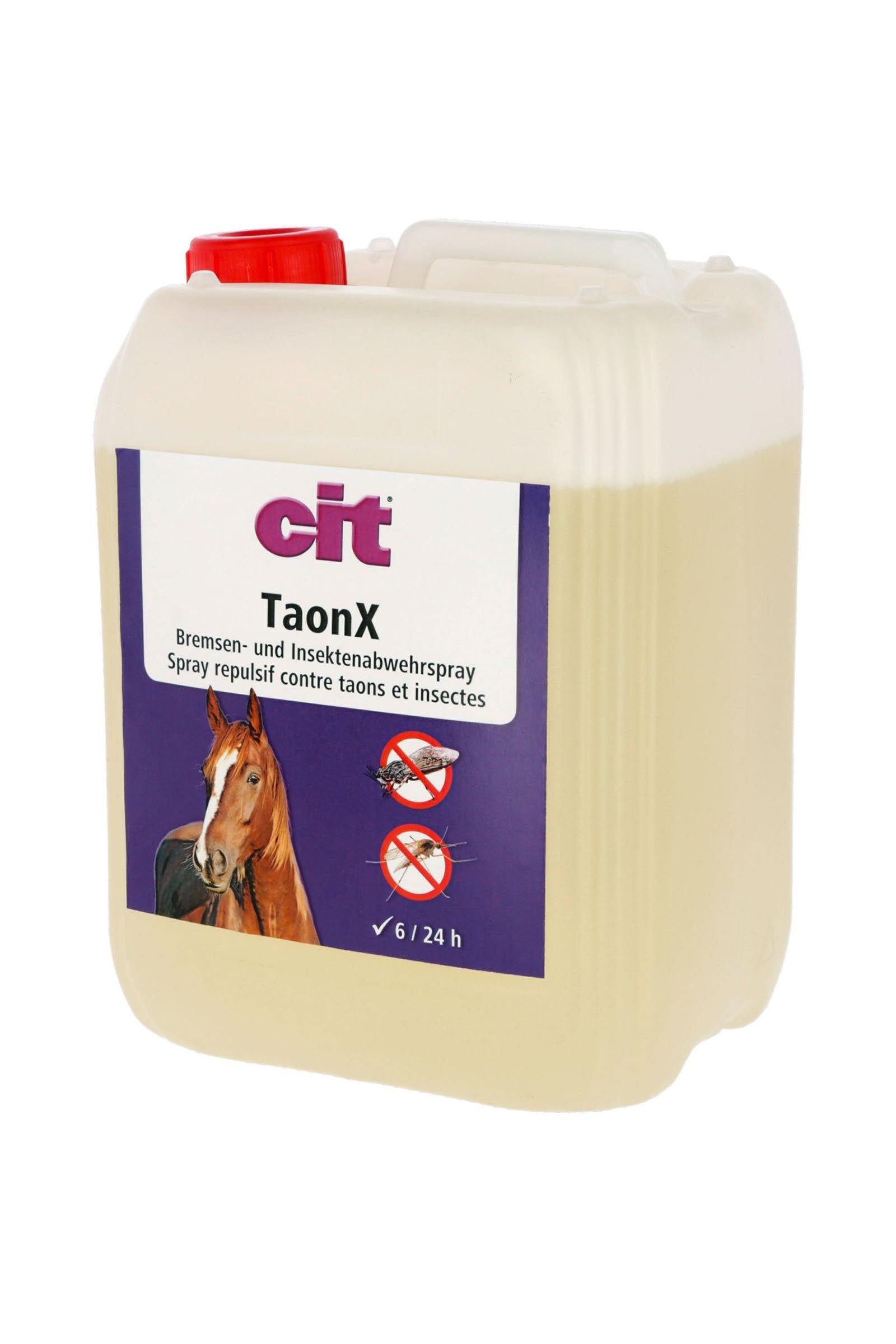 Cit cit TaonX Preparat przeciw gzom, 5 l Ochrona koni przed owadami