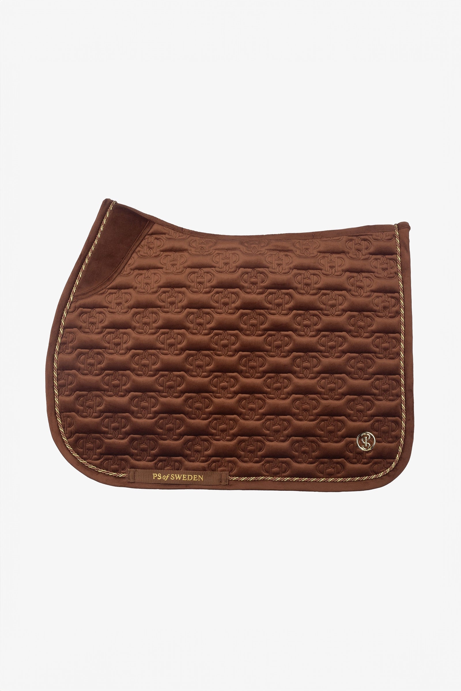 PS of Sweden Saddle Pad Velvet Monogram Jump Saddle Pads