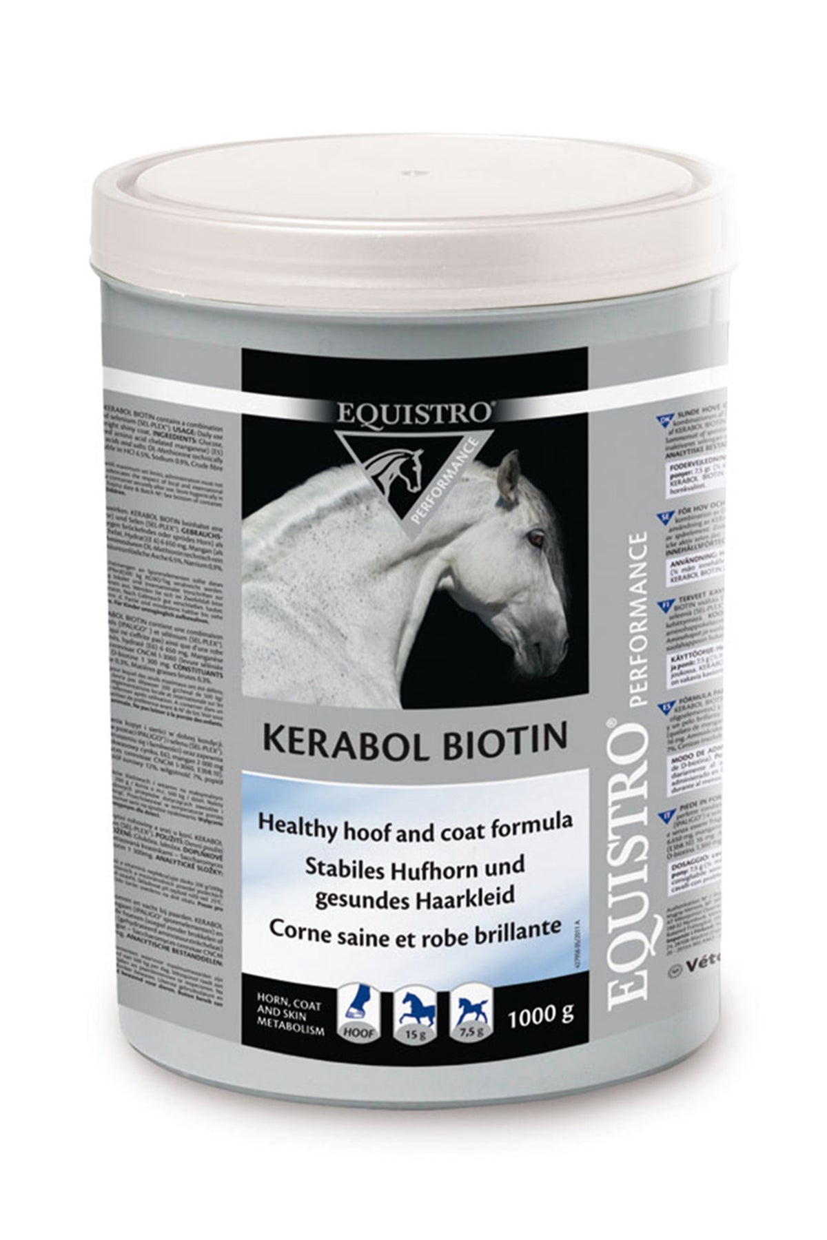 Equistro EQUISTRO Kerabol Biotin, 1 kg Horse Health Care