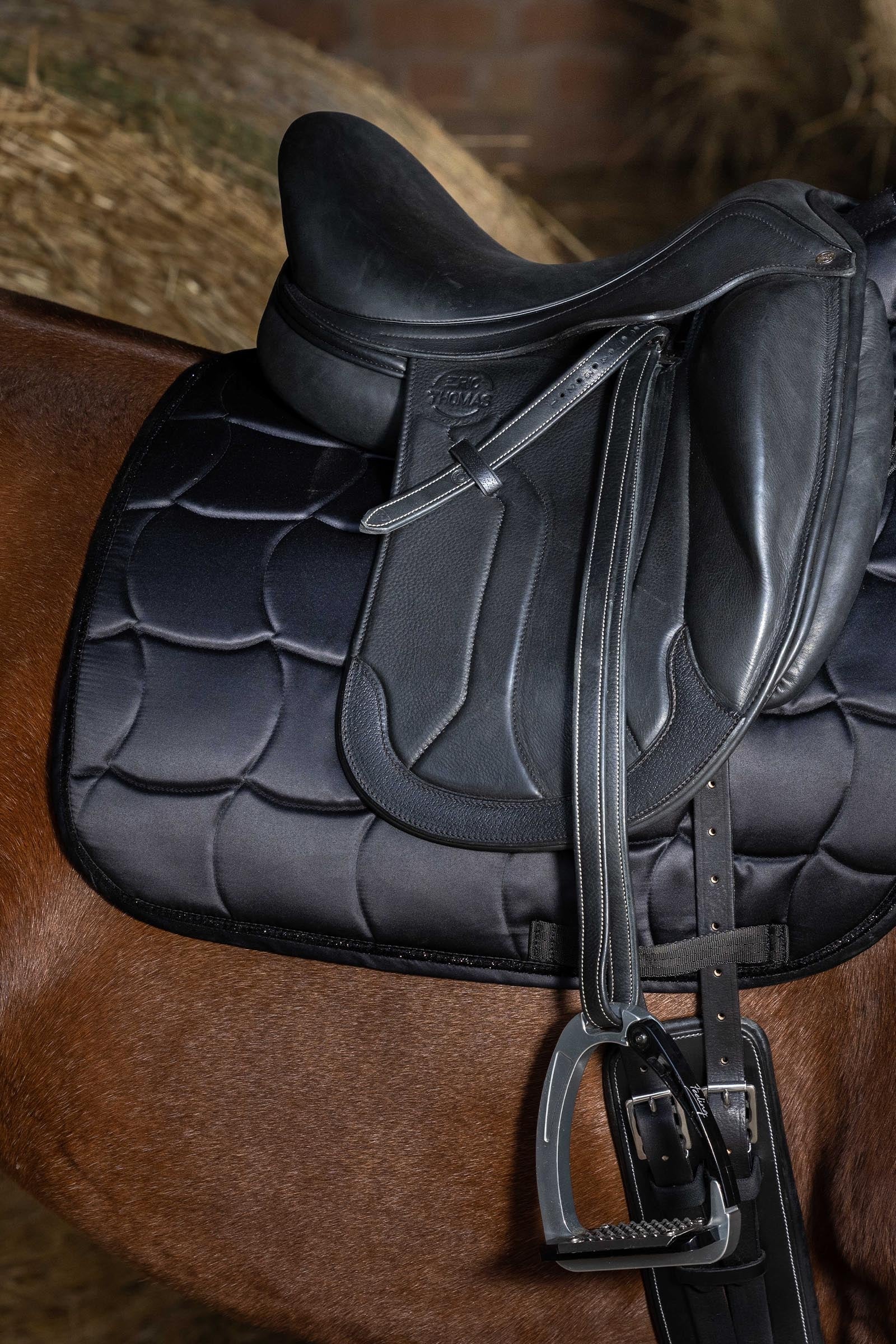 Equi Theme EQUITHÈME Satin Dressage Saddle Pad Saddle Pads