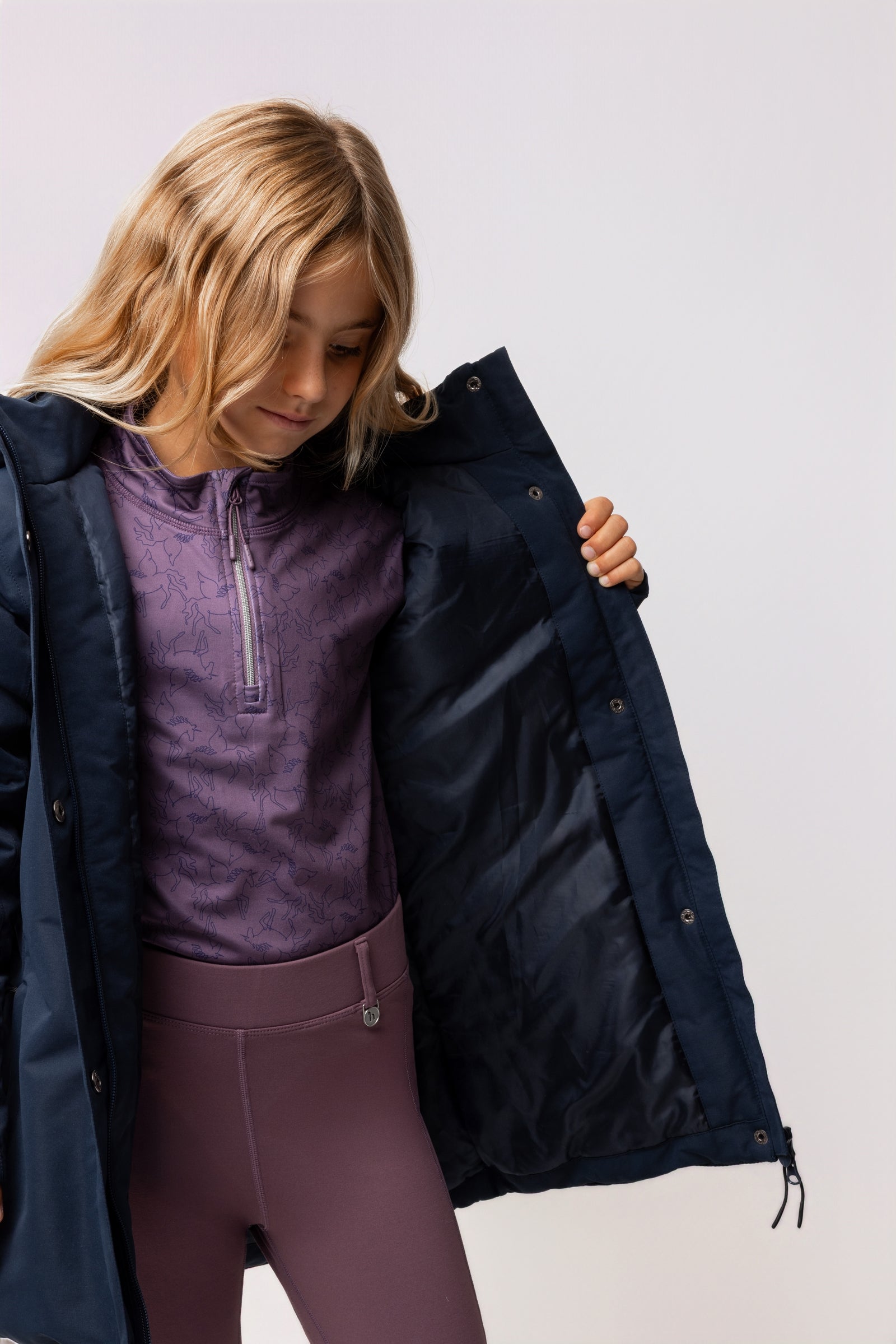 Horze Jessie JR Kids´ Winter Jacket Kids Apparel