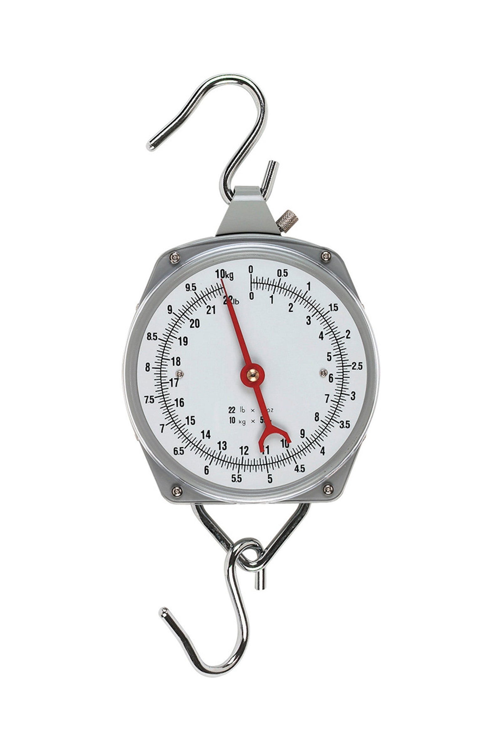 Kerbl Zawieszona waga tarczowa 10 kg, wyskalowana co 50 g Wyposażenie stajni