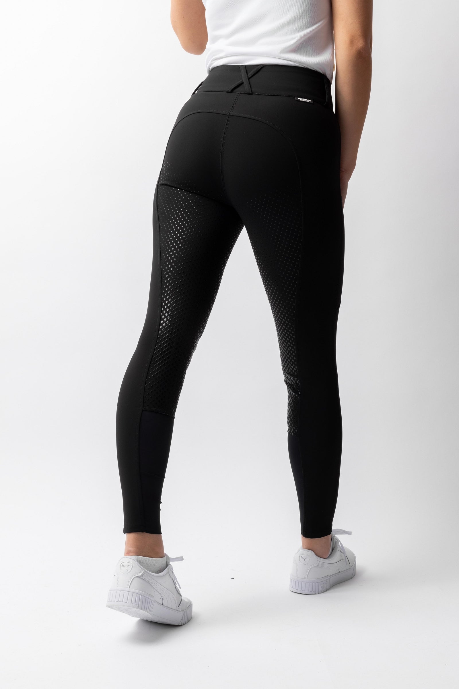 Horze Grand Prix Pro Damskie bryczesy z pełnym lejem UPF 50+ Womens Breeches