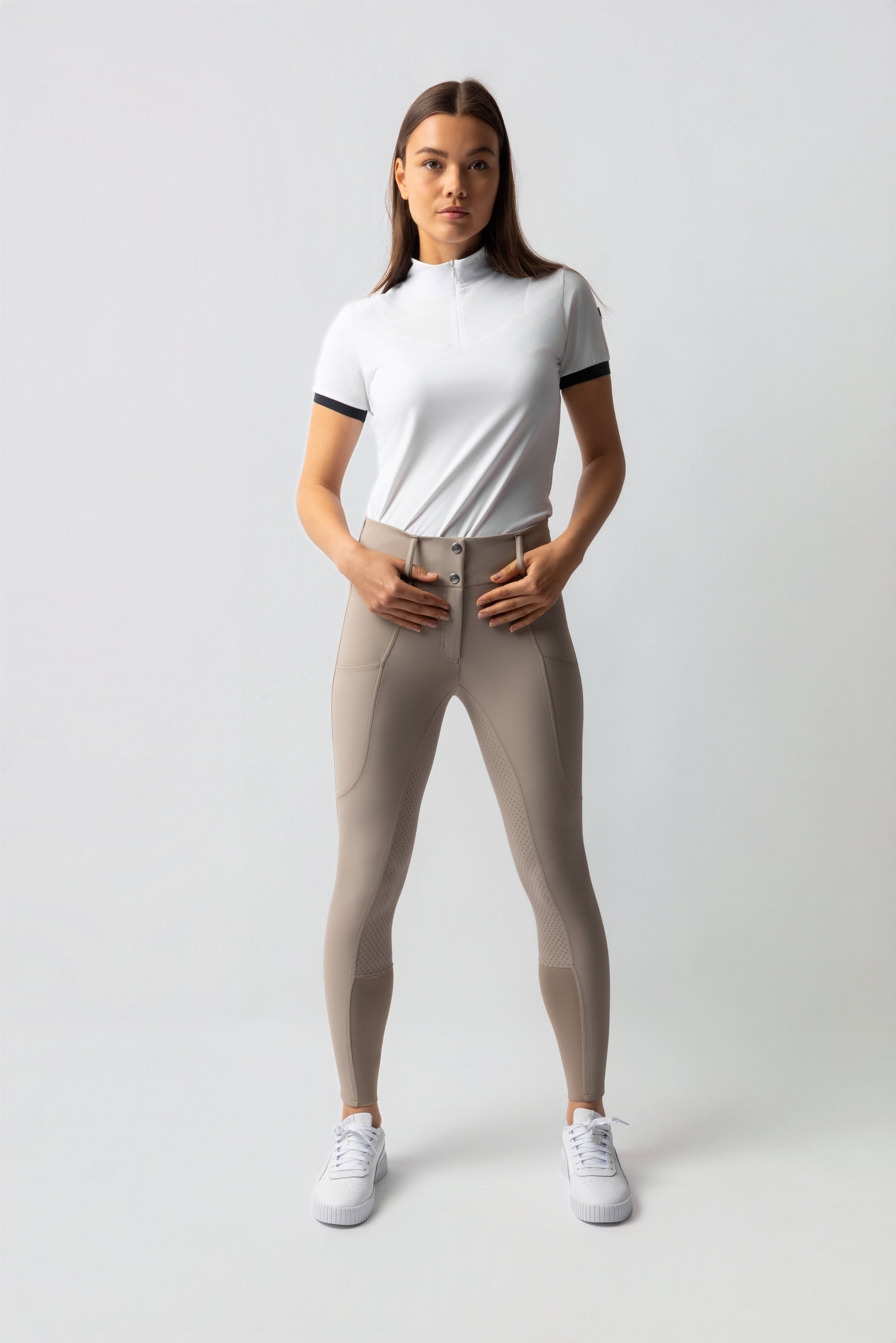 Horze Grand Prix Pro Women´s Full Grip Breeches UPF 50+ Womens Breeches