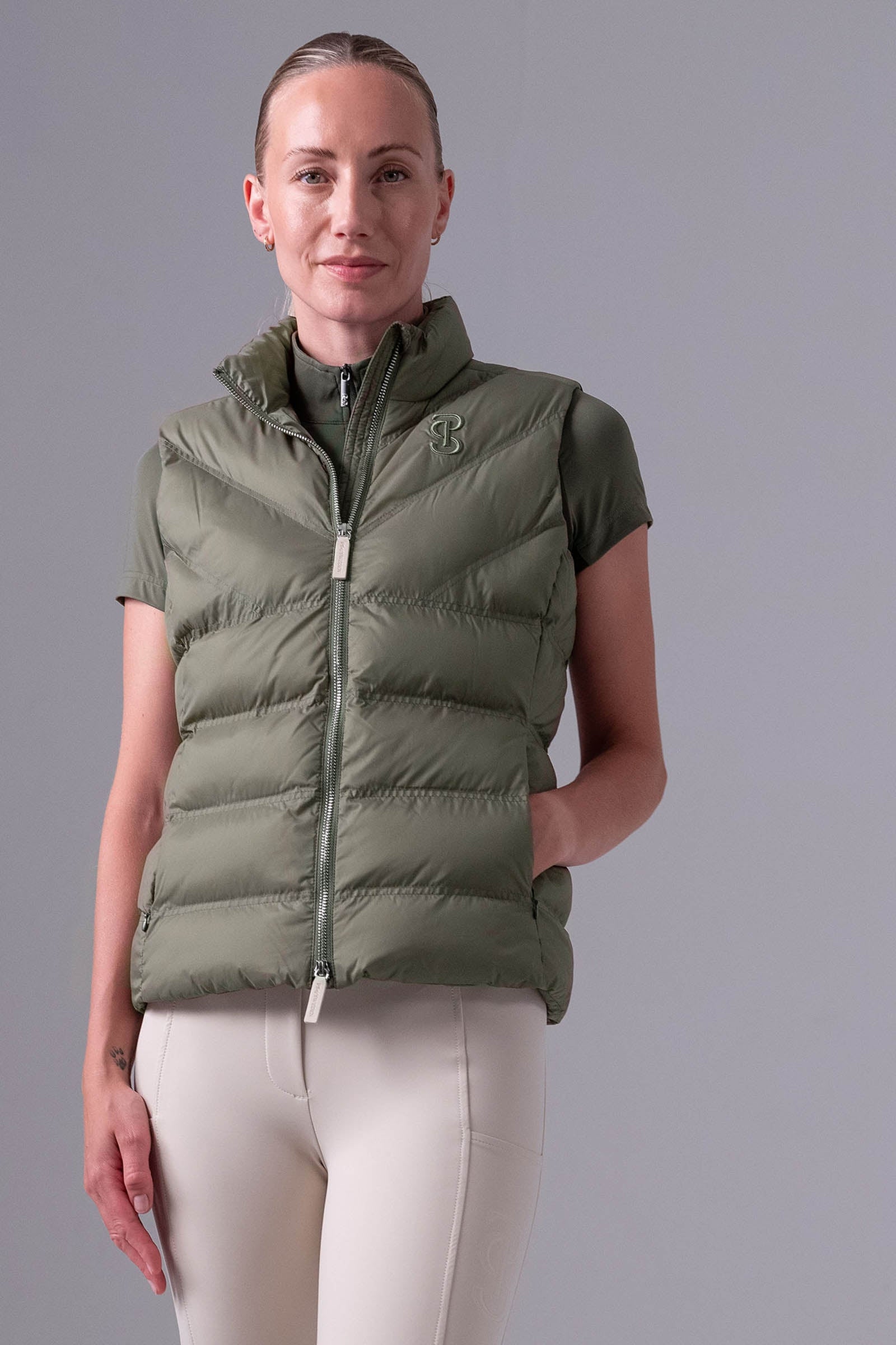PS of Sweden Lucy Women´s Puffer Vest Odzież jeździecka damska