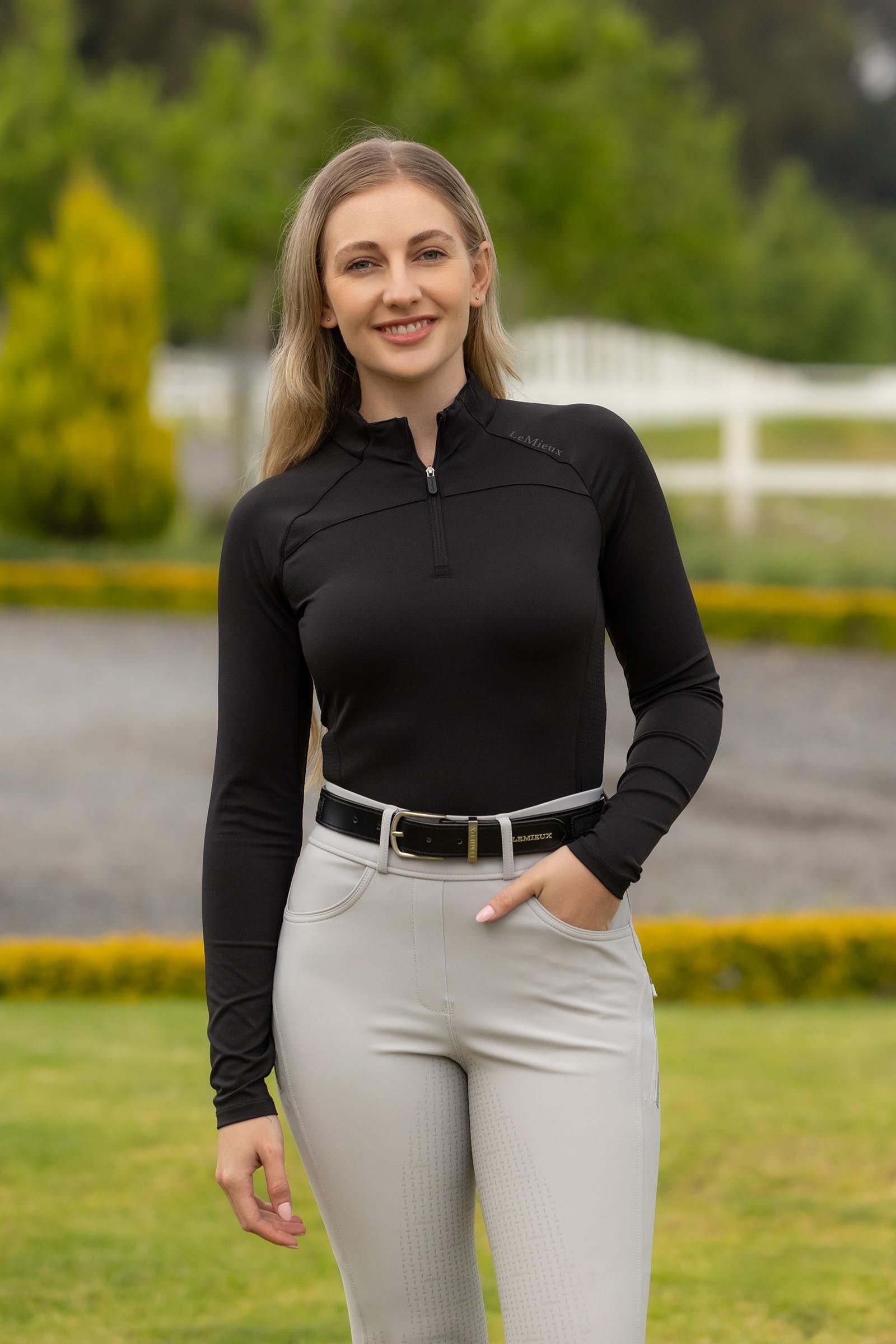 LeMieux Airflow Women's Long Sleeve Base Layer Women’s Riding Clothing