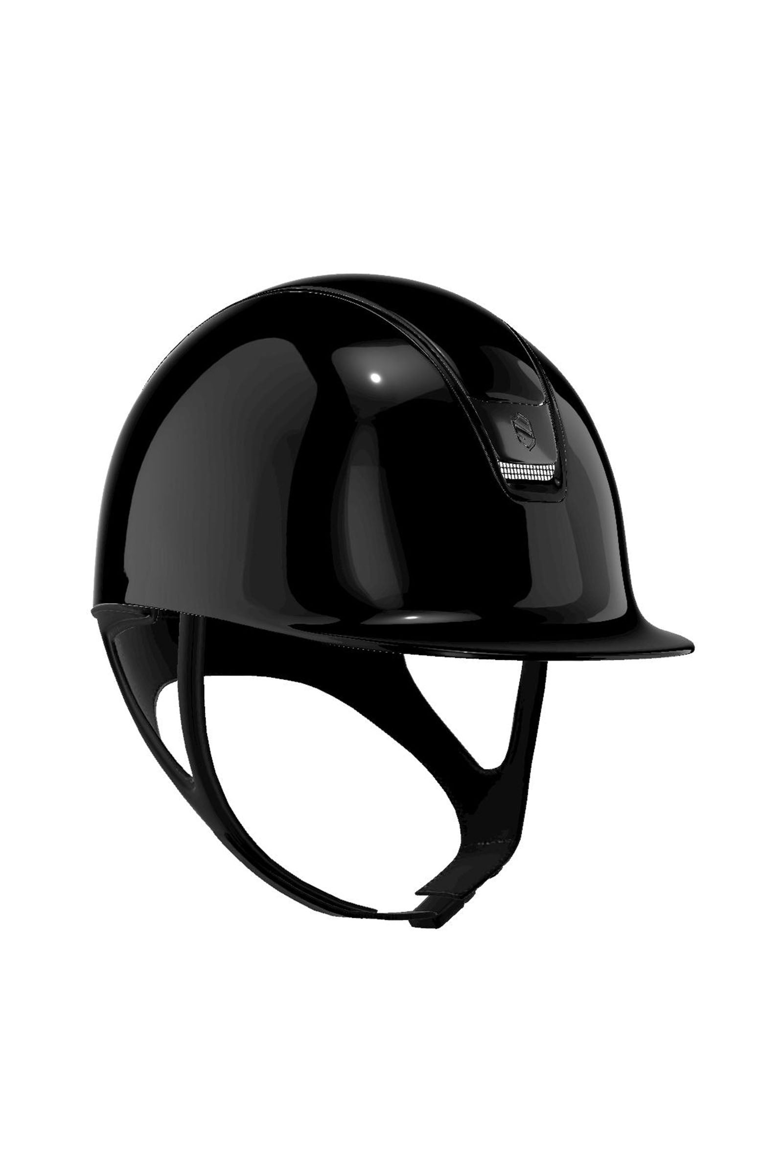 Samshield Regular Błyszczący Czarny Chrome 2.0 Kaski i kamizelki jeździeckie
