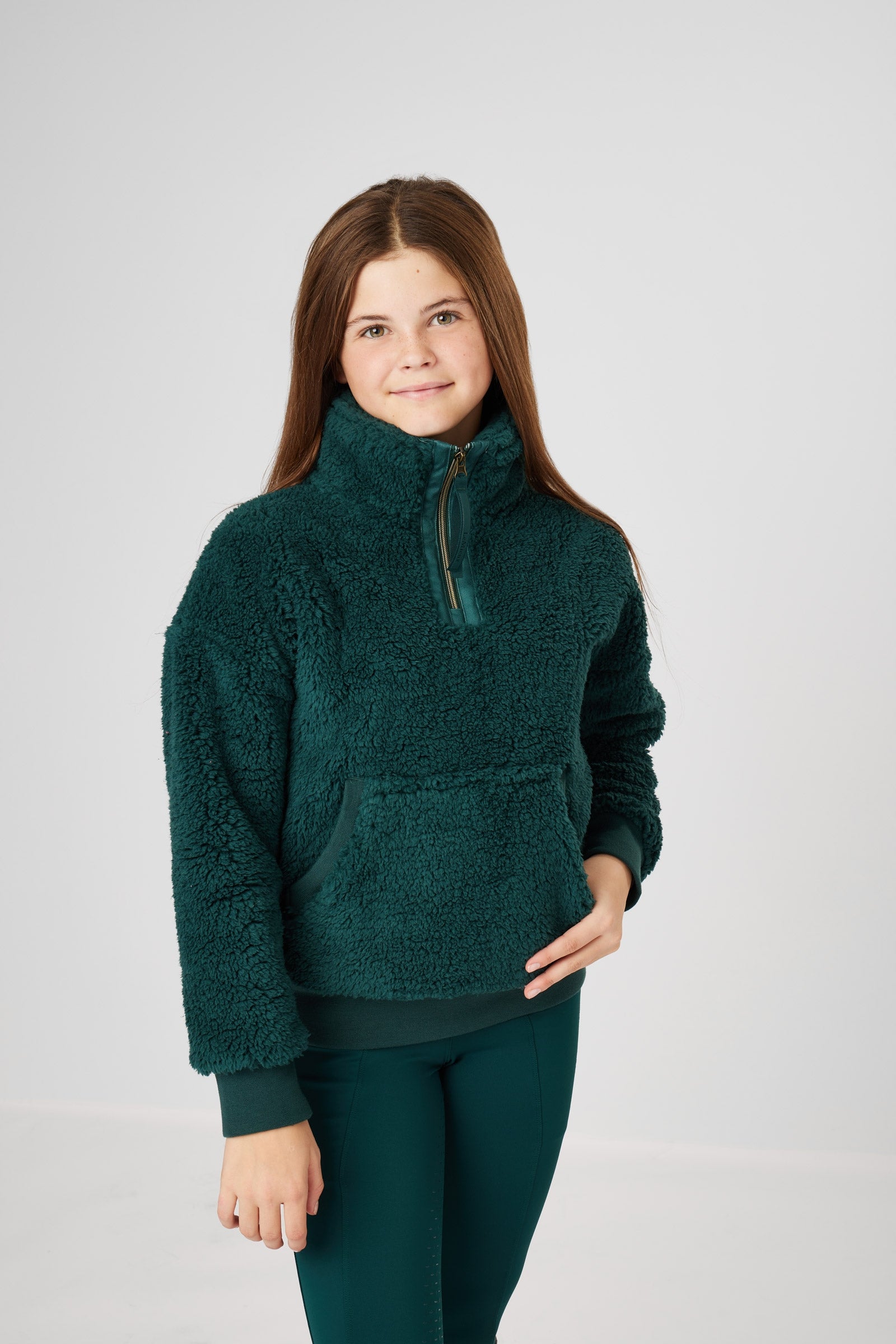 LeMieux Young Rider Tia Teddy Fleece Sweater Kids Apparel