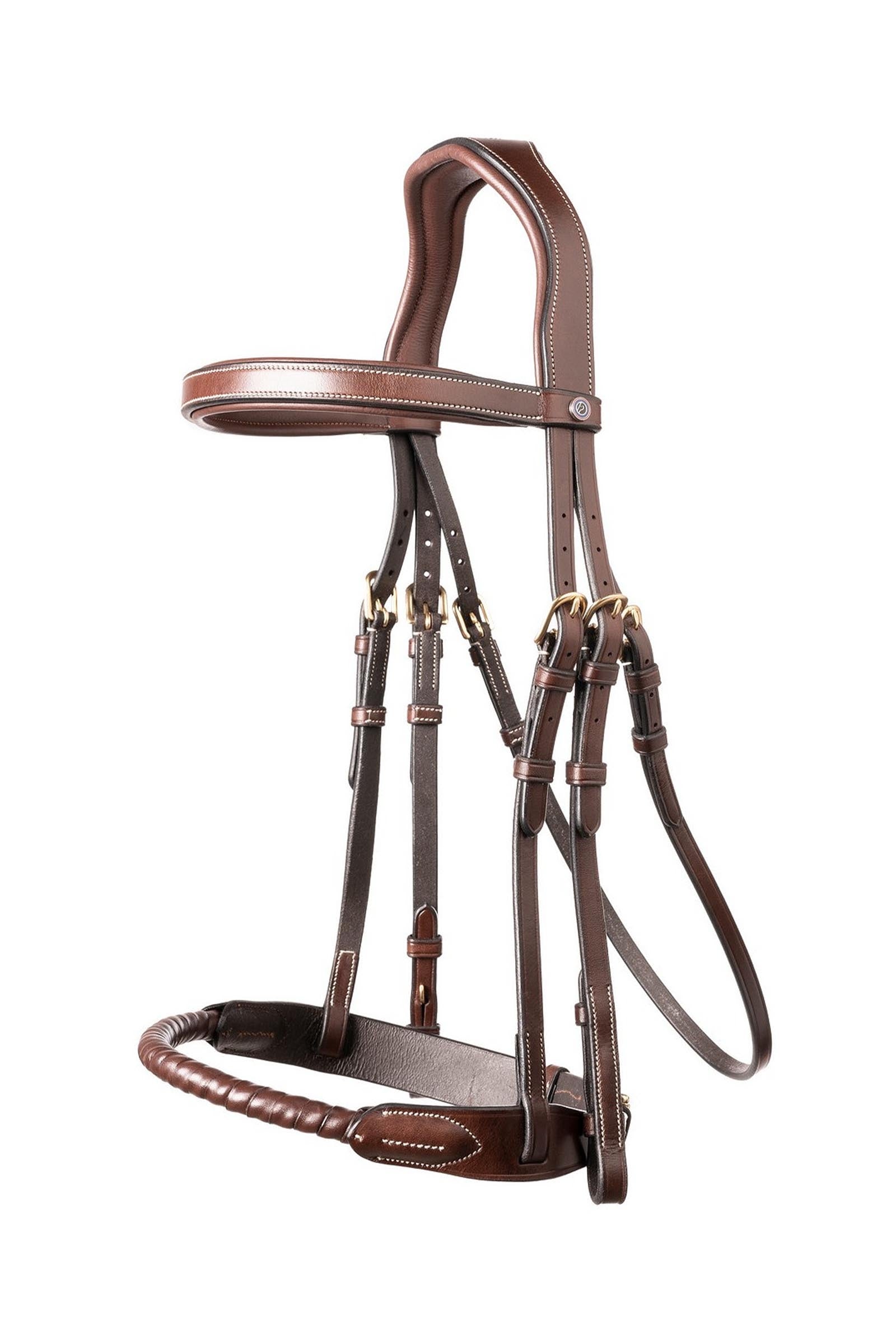 Trust Equestrian Dublin Rope Noseband Bridle Covered Bridles & Reins
