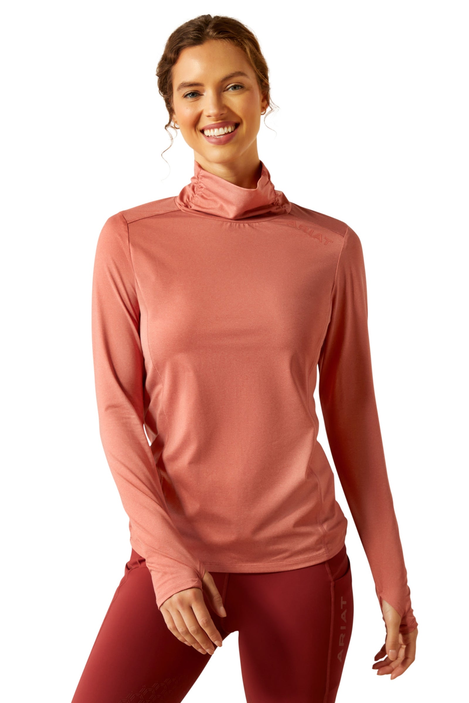 Ariat Vivacity Funnel Neck Baselayer Shirt Odzież jeździecka damska