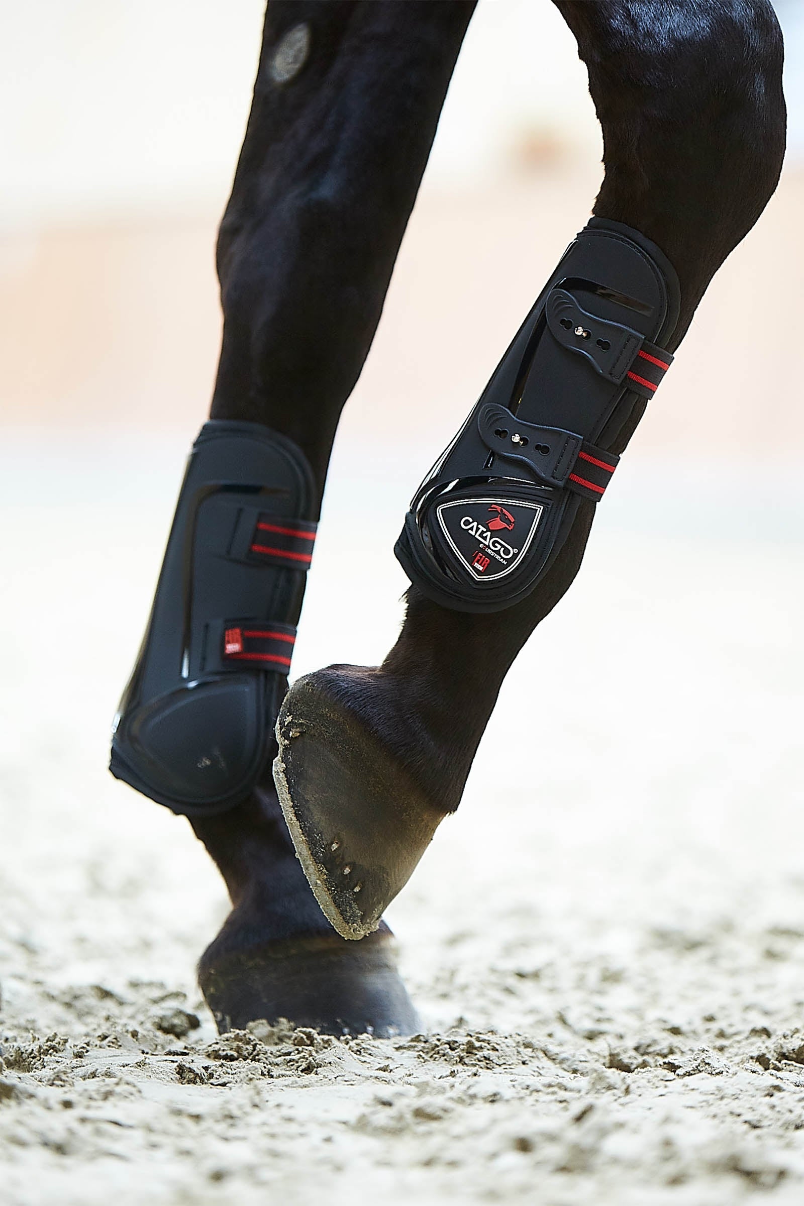 Catago FIR-Tech Tendon Boots Leg Protection & Hoof Protection for Horses