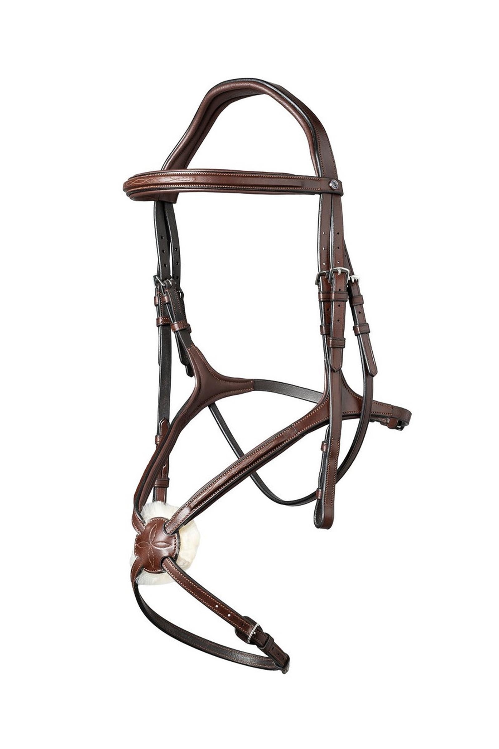 Trust Equestrian Oslo Mexican Noseband Bridle Ogłowia i wodze