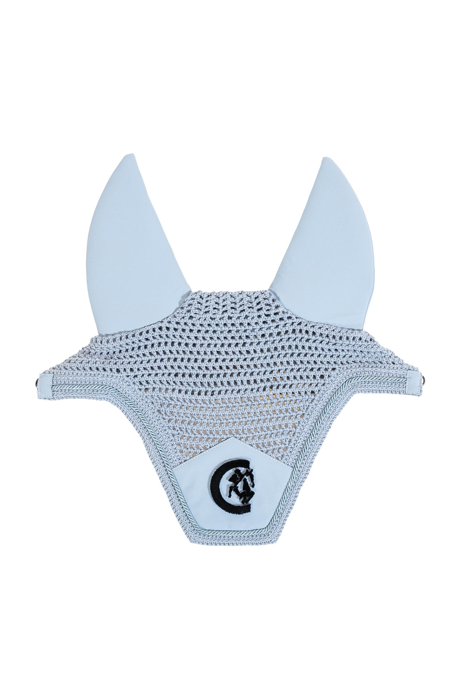 Kentucky Horsewear Fly Veil Wellington 3D Logo Soundless Saddle Pads
