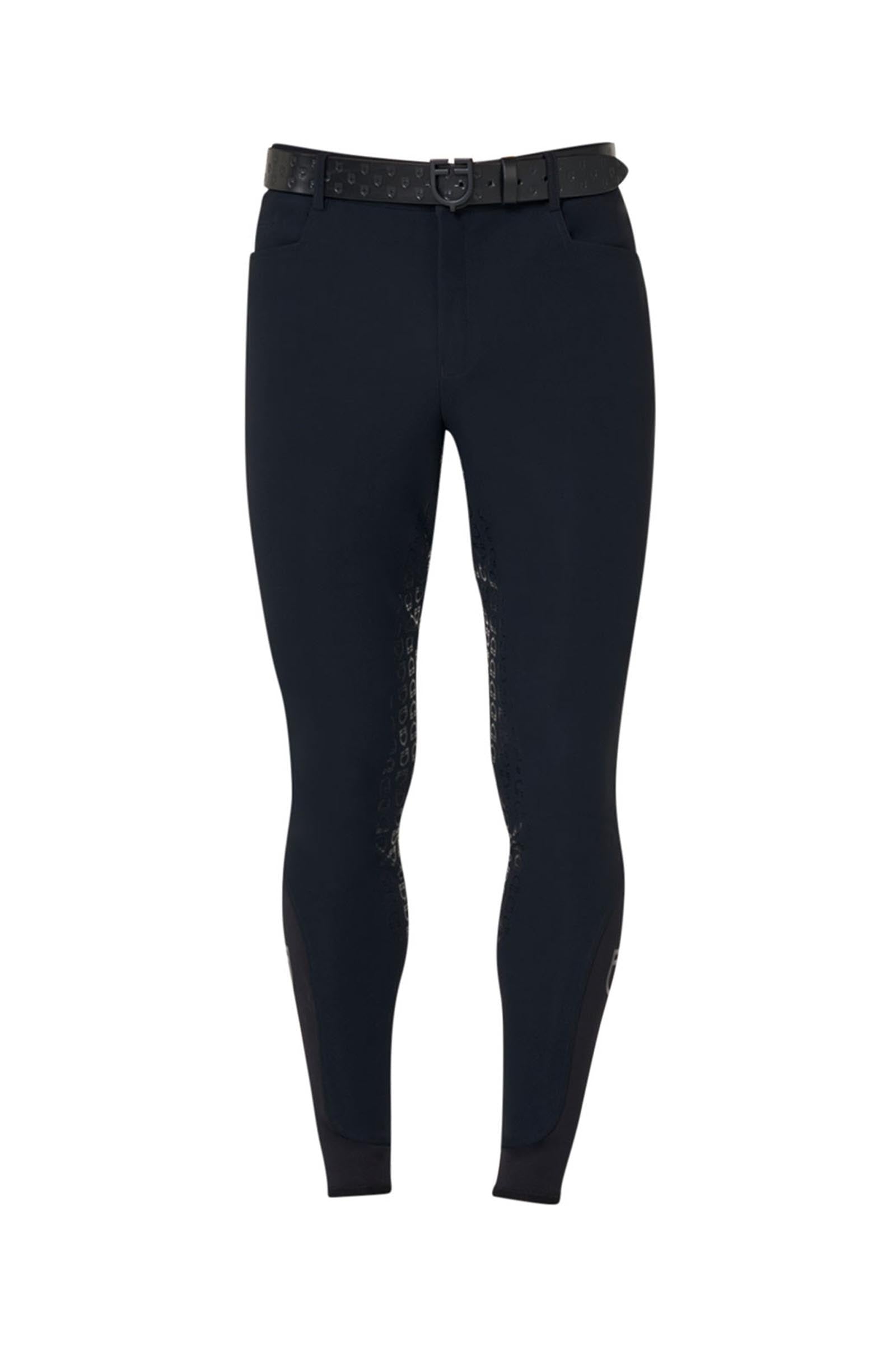 Equestro Men's Slim Fit Full Grip Breeches Mens Riding Clothing