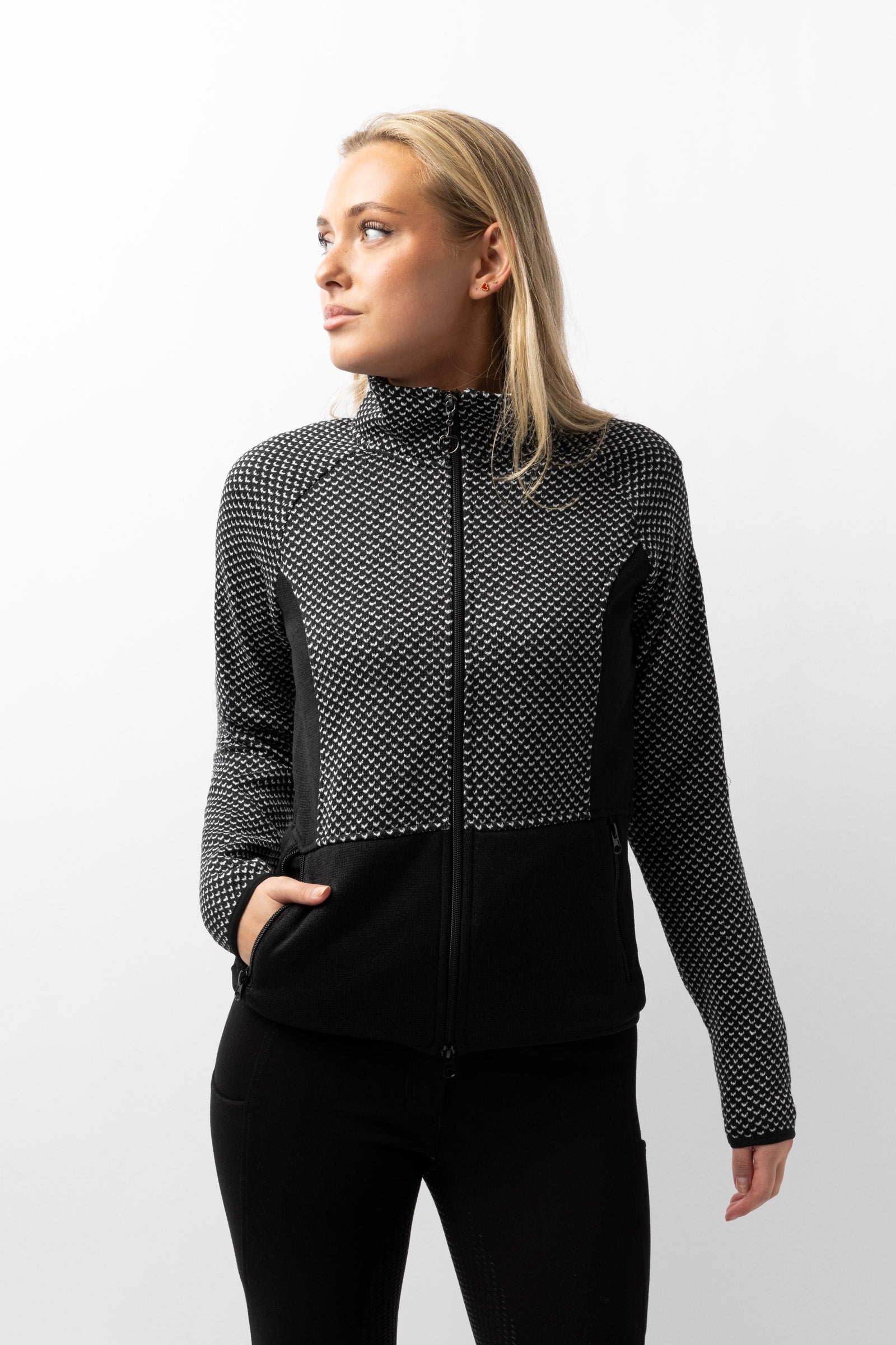 Horze Neve Fleece Kurtka Jeździecka Odzież jeździecka damska