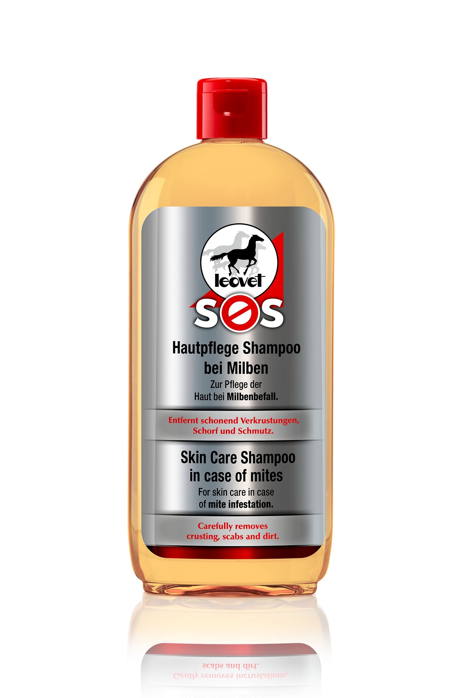 Leovet SOS Szampon do pielęgnacji skóry w przypadku roztoczy, 500ml Zdrowie