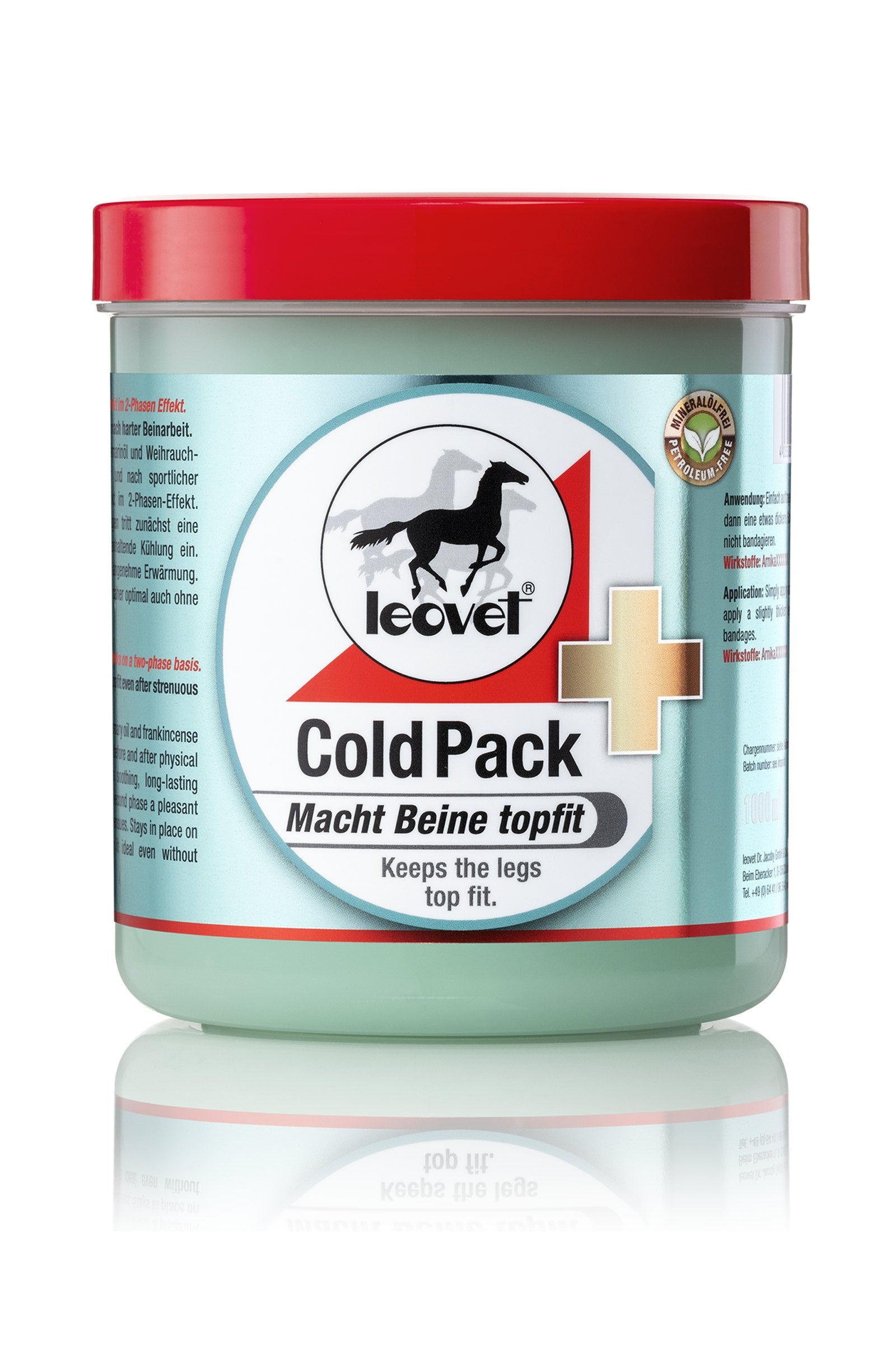 Leovet Cold Pack 1000ml - żel regenerująco-chłodzący Zdrowie