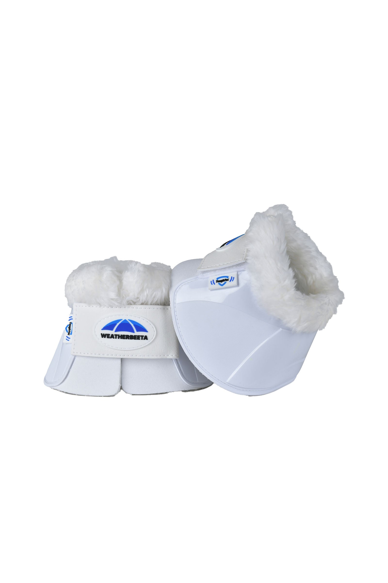 Weatherbeeta Tough-Tec Impact Fleece Trim Bell Boots Leg & Hoof Protection
