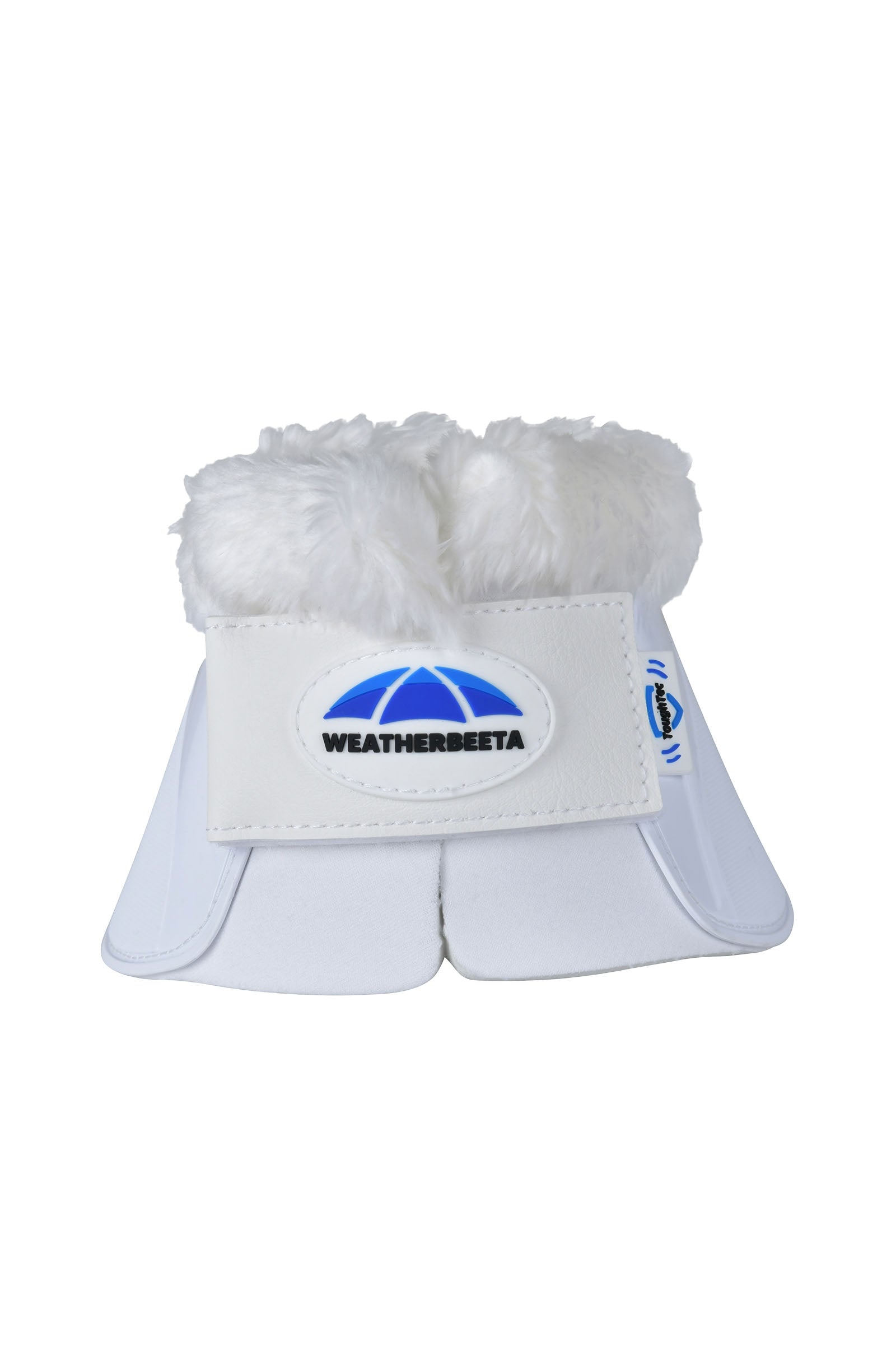 Weatherbeeta Tough-Tec Impact Fleece Trim Bell Boots Leg & Hoof Protection