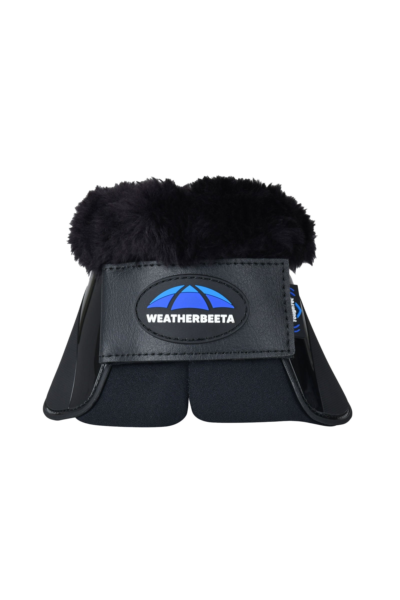 Weatherbeeta Tough-Tec Impact Fleece Trim Bell Boots Leg & Hoof Protection