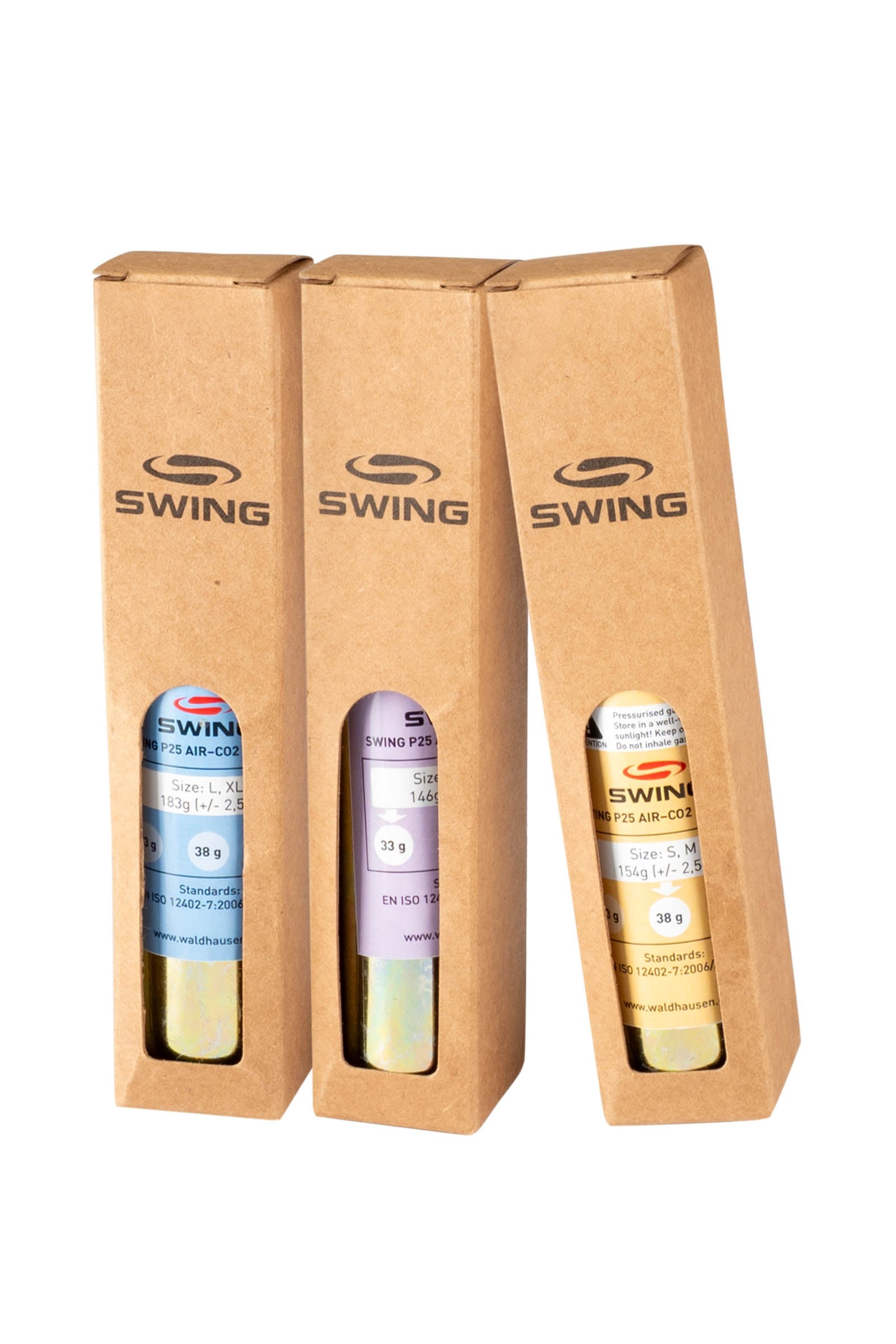SWING Cartridge CO2 for SWING P25 AIR, L, XL, 45g Kaski i kamizelki jeździeckie