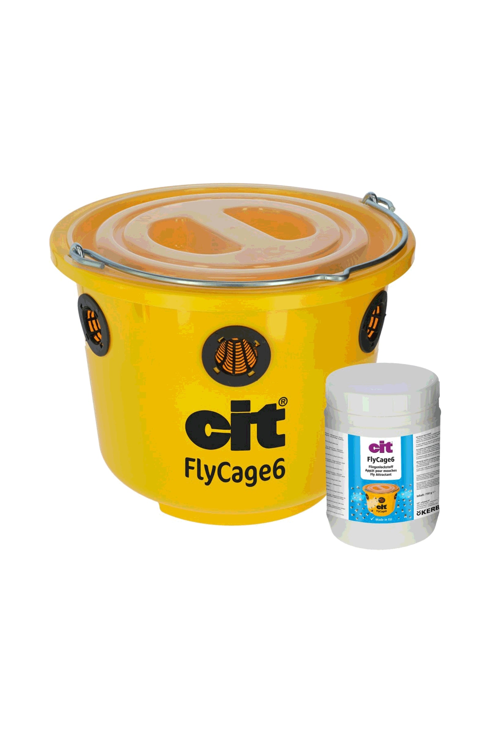 Kerbl Cit FlyCage 6 Fly Trap, Set incl. 750 g Attractant Ochrona koni przed owadami