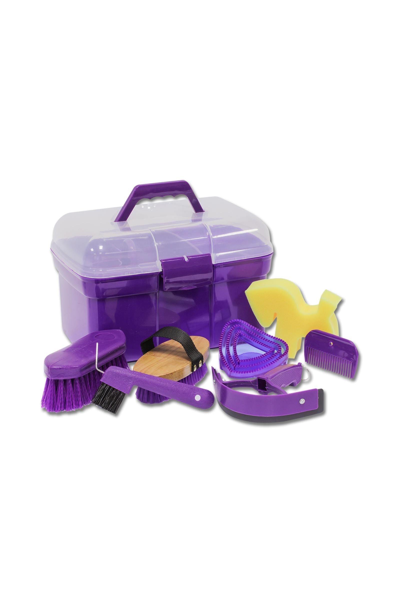 undefined Waldhausen Grooming Box + Care Set Horse Grooming Tools