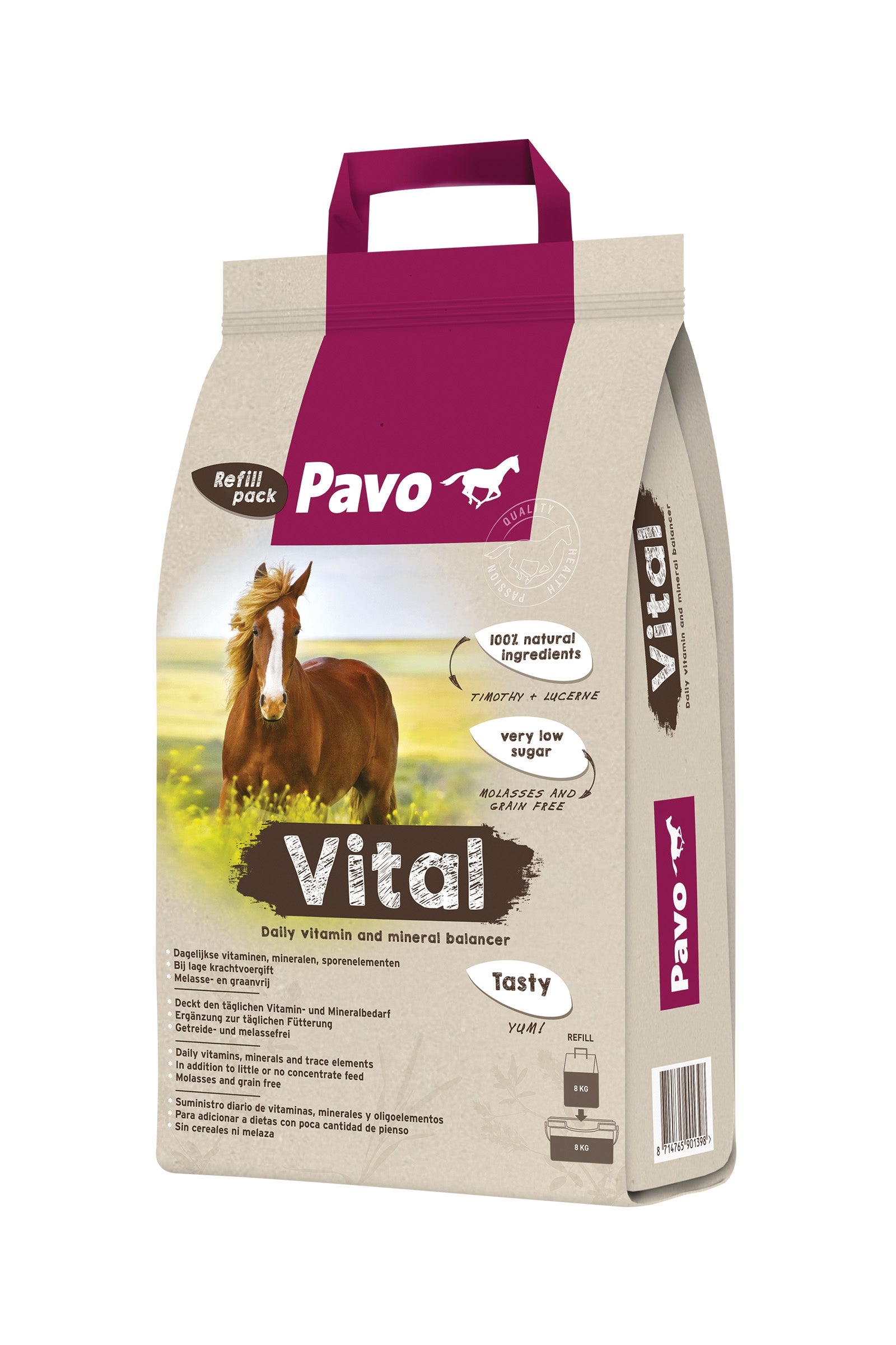 Pavo Vital Zapas 8 kg Horse Feed & Nutrition