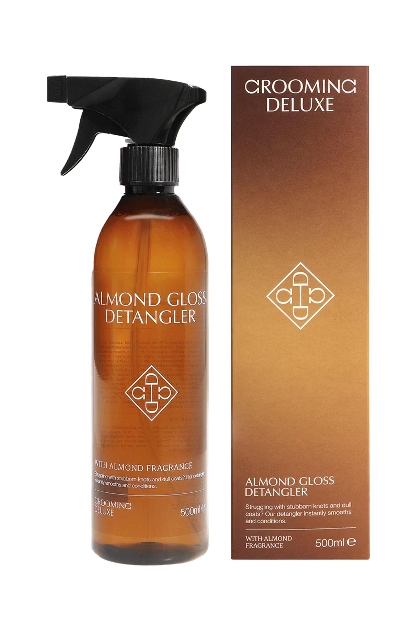 Grooming Deluxe Almond Gloss spray ułatwiający rozczesywanie, 500 ml Zdrowie