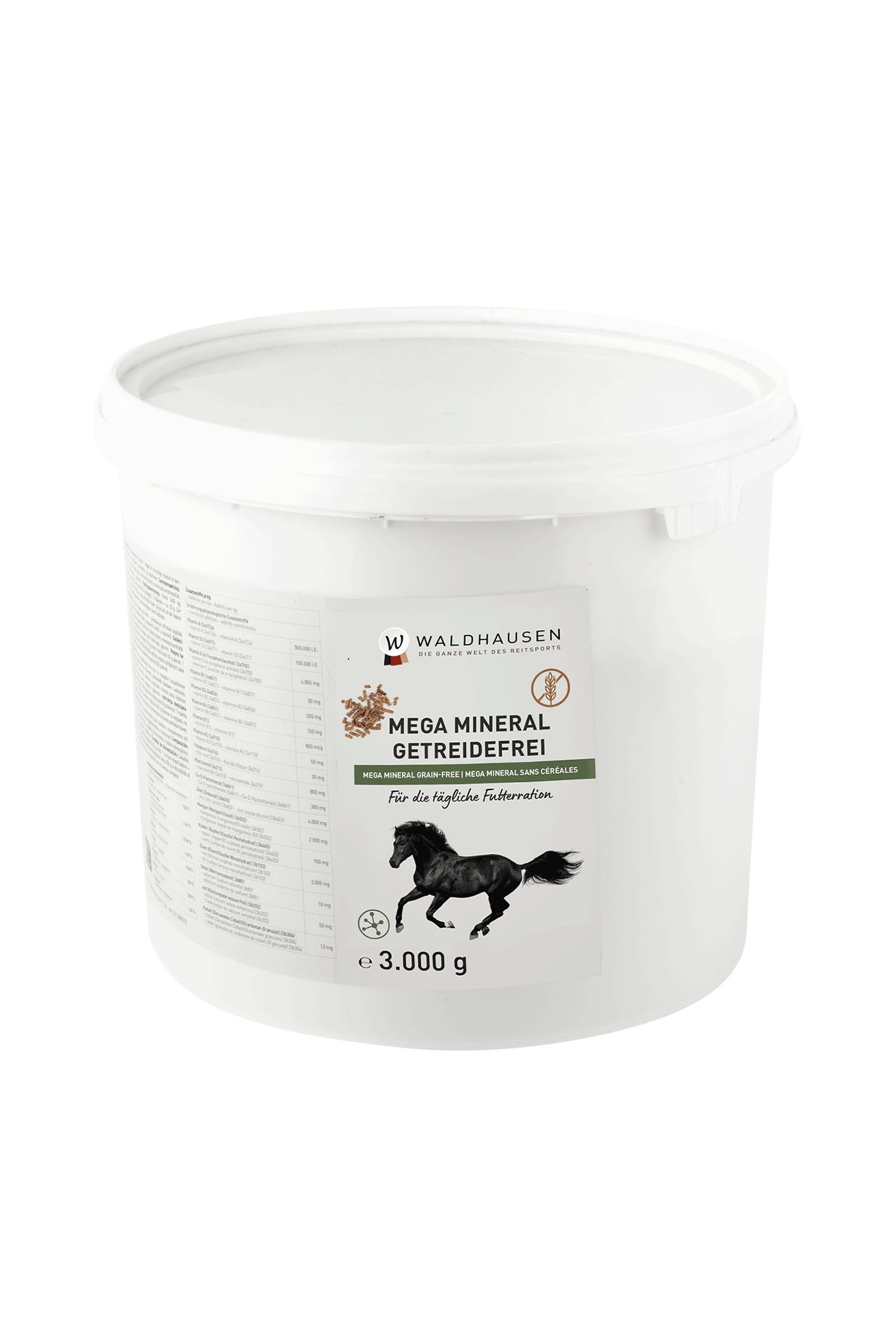 Waldhausen Mega Mineral Grain-Free Pellets, 3000 g Horse Feed & Nutrition