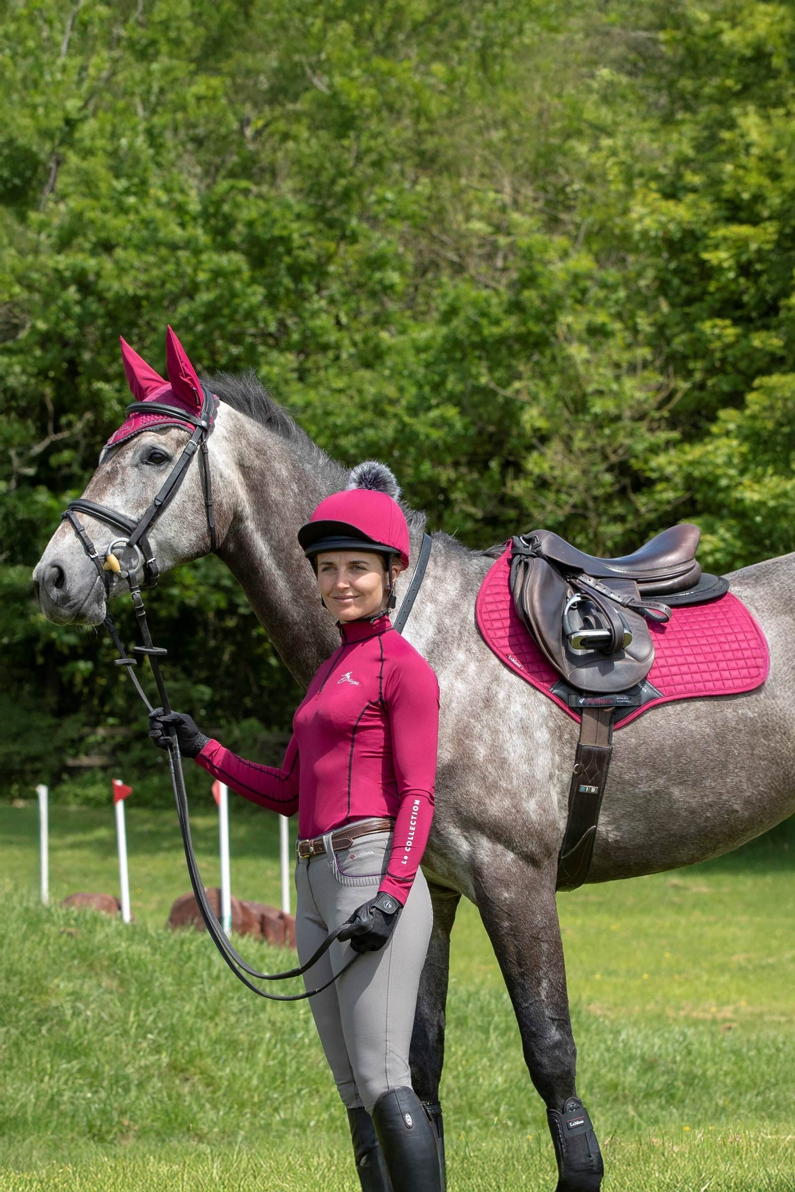 LeMieux Seasonal Luxury CC Jumping Saddle Pad Saddle Pads