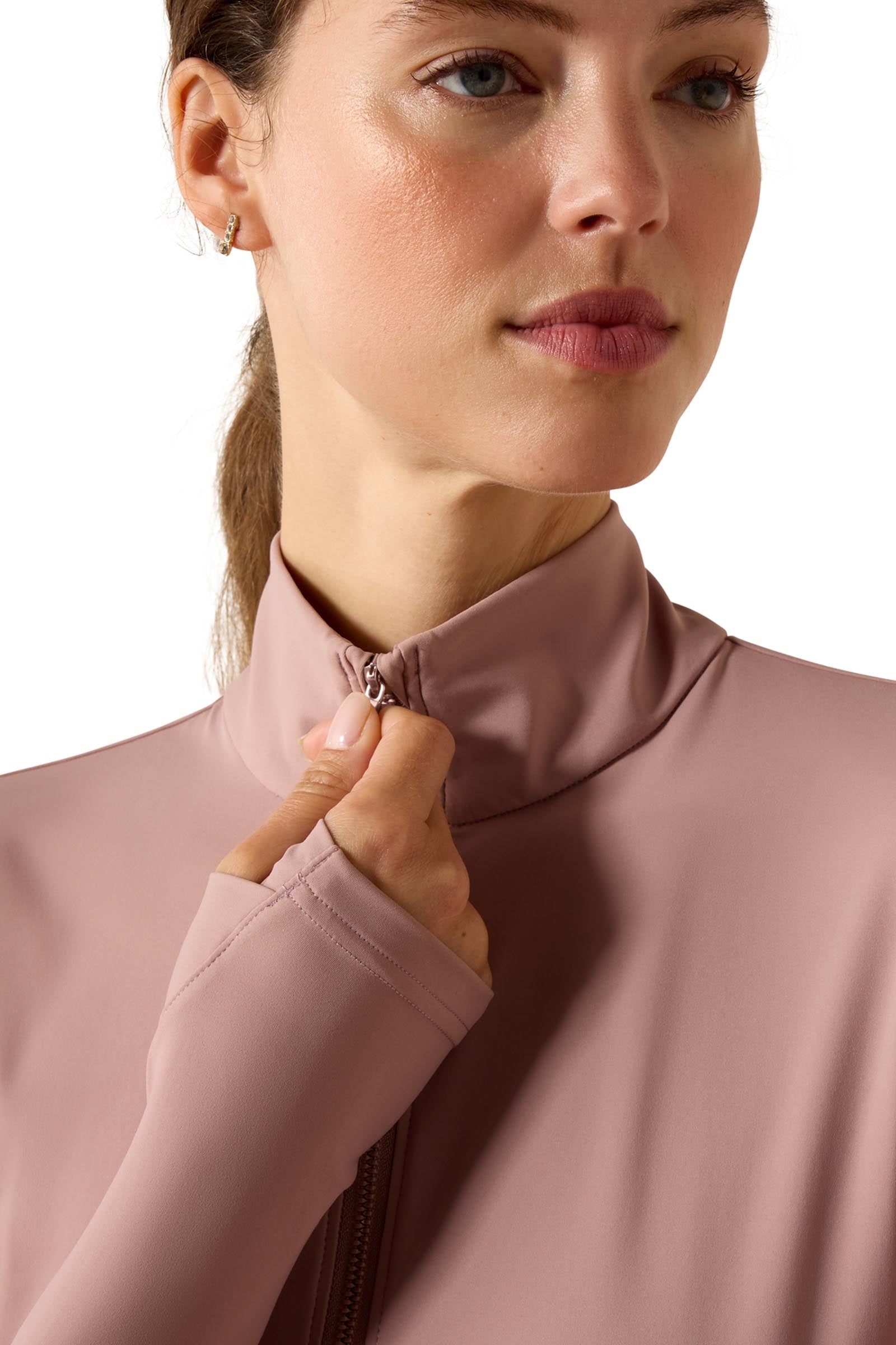 Ariat Women's SolVeil 1/2 Zip Baselayer Women’s Riding Clothing